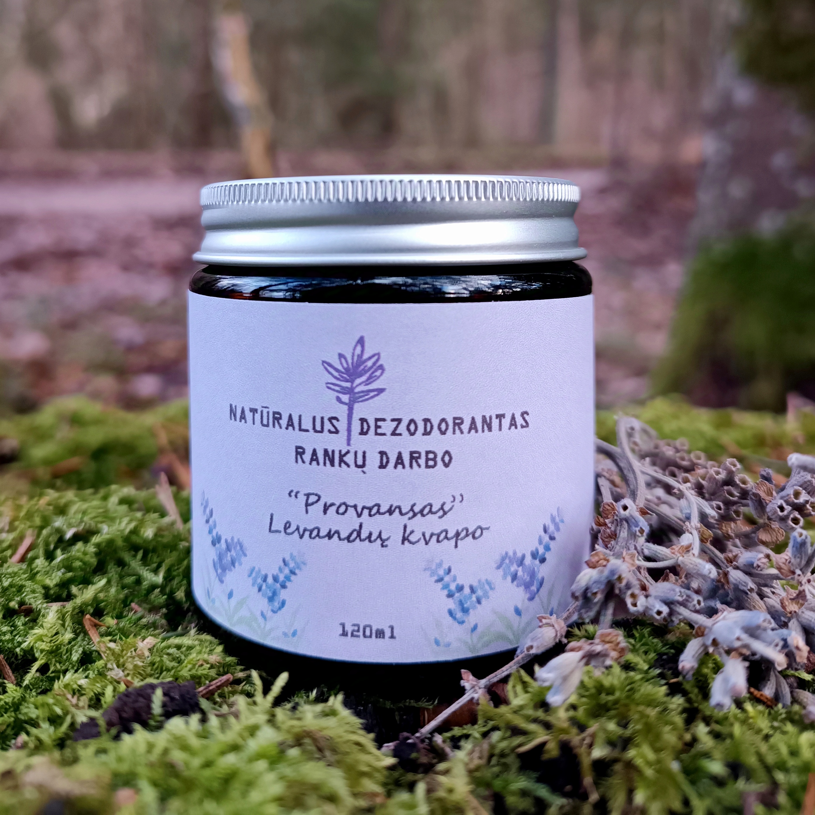 Tepamas natūralus dezodorantas "Provansas" || Levanda