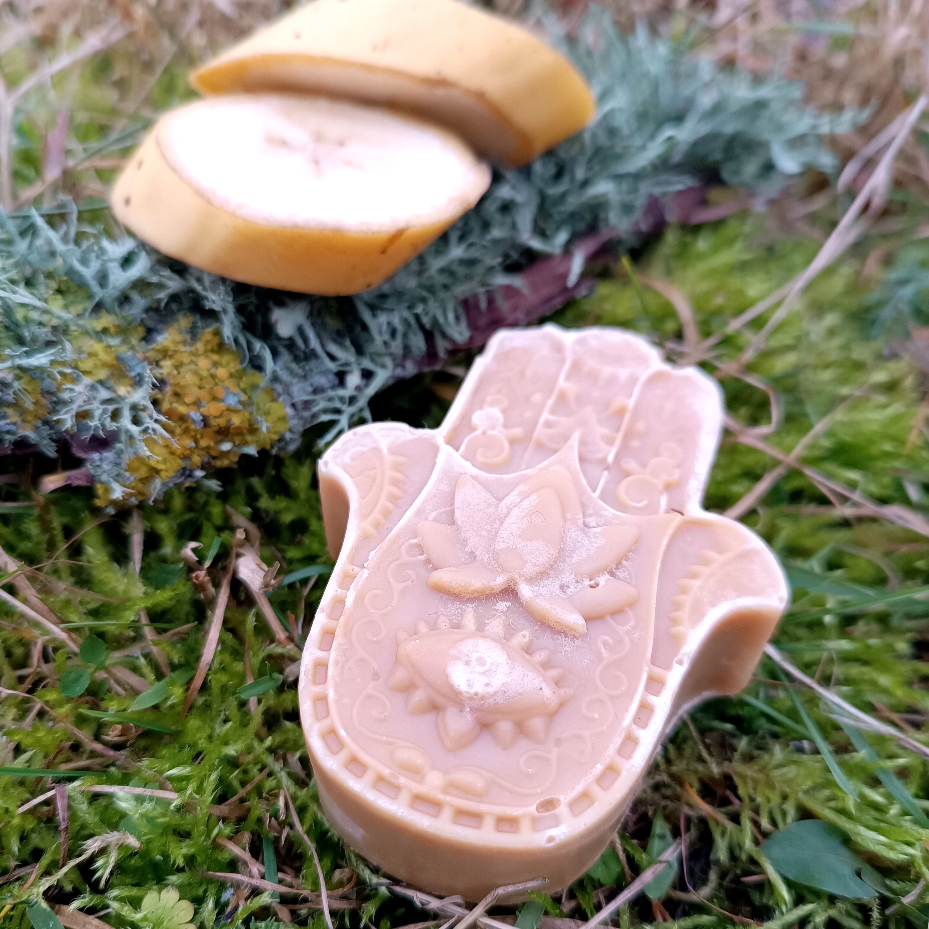 🍌"BANANAS"🍌 || Muilas su prinokusiais bananais ir🥥kokosų pienu || Be dažiklių, su eteriniais aliejais