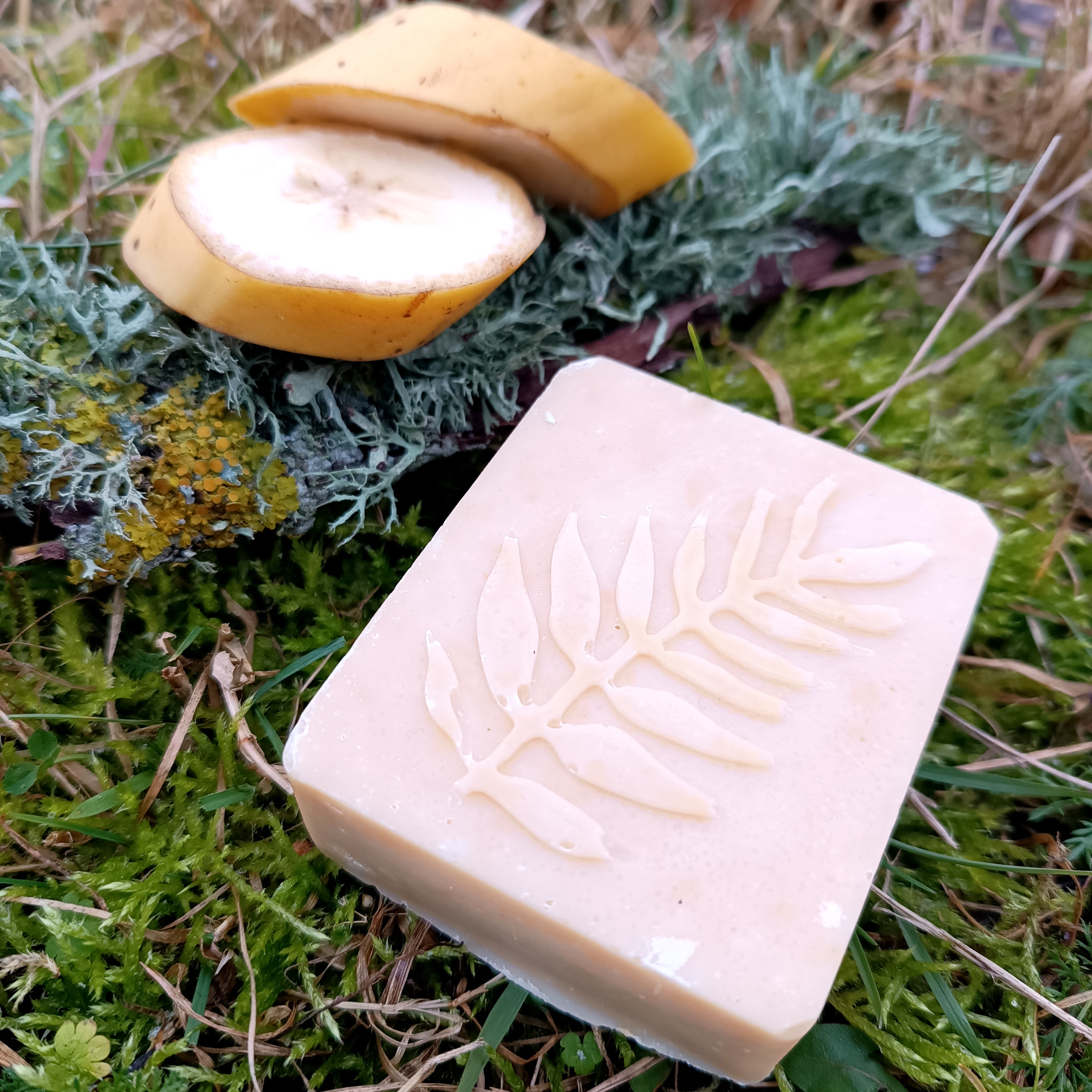 🍌"BANANAS"🍌 || Muilas su prinokusiais bananais ir🥥kokosų pienu || Be dažiklių, su eteriniais aliejais