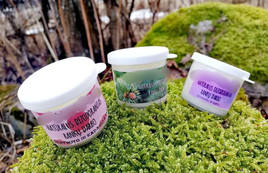 "Try me" MINI natūralūs tepami dezodorantai || Indelis 20ml || 20 skirtingų kvapų