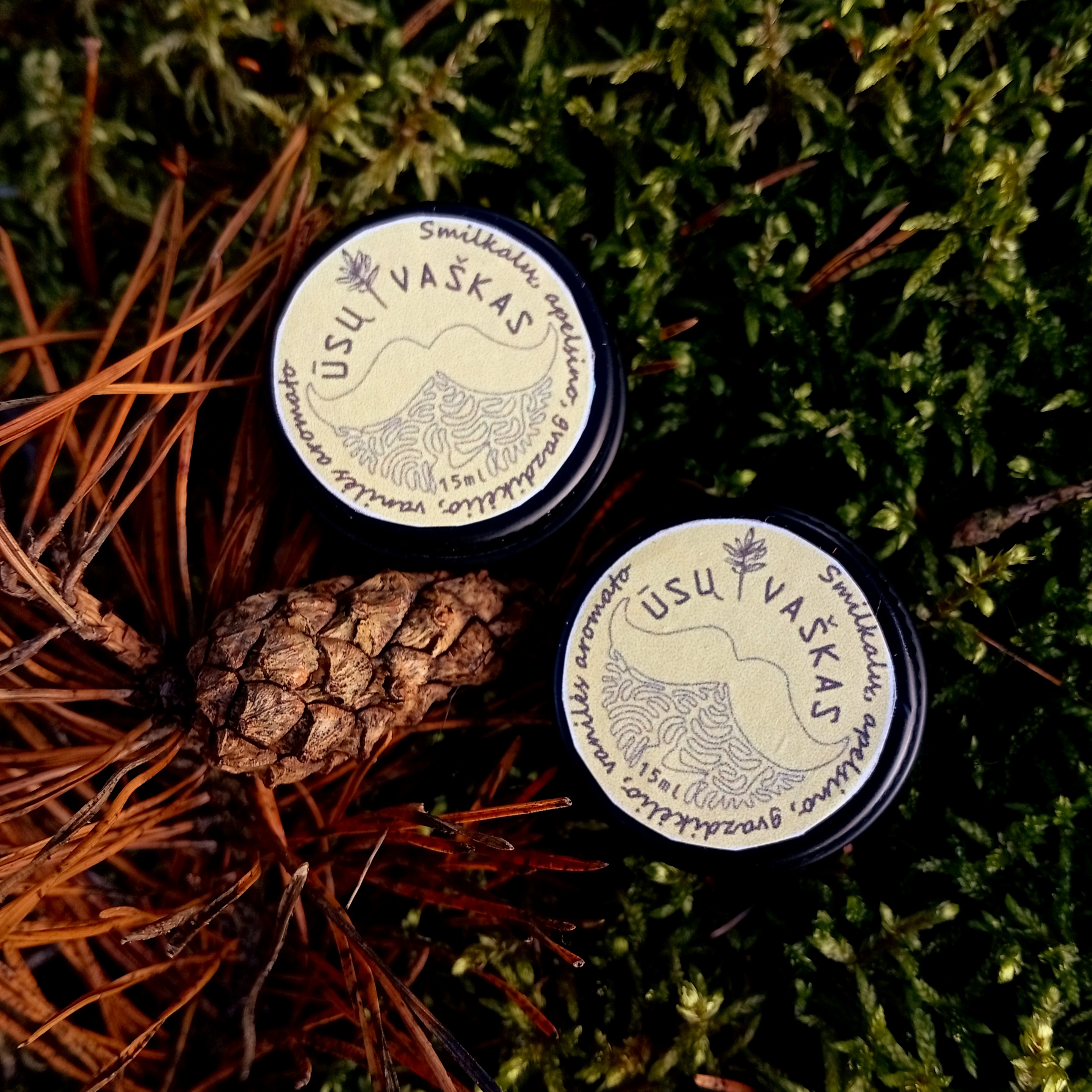 Ūsų vaškas || Smilkalų, apelsino, gvazdikėlio, vanilės aromatas