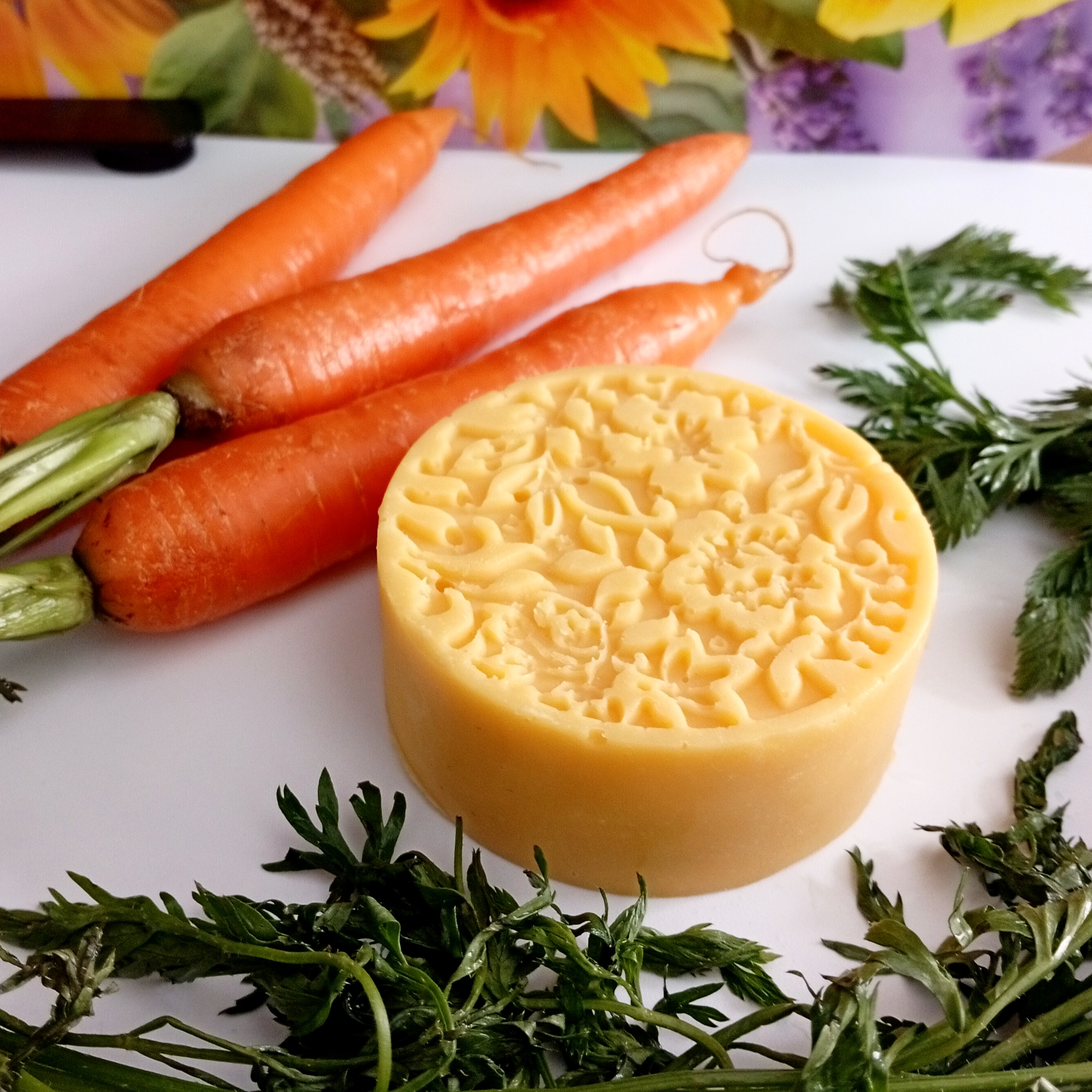 Muilas 🥕 "MORKA" su morkų sultimis || Be dažiklių, su eteriniais aliejais