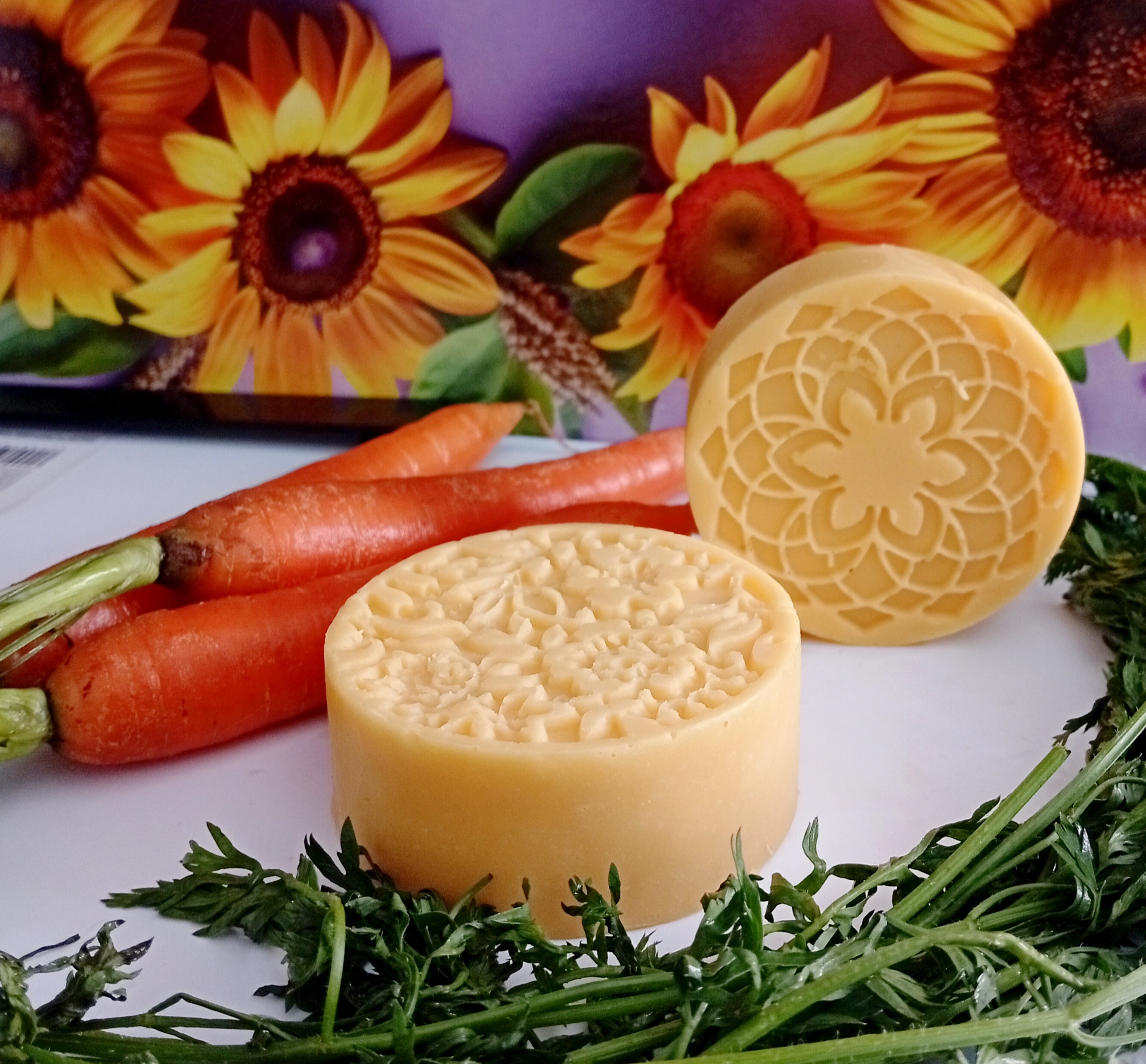 Muilas 🥕 "MORKA" su morkų sultimis || Be dažiklių, su eteriniais aliejais