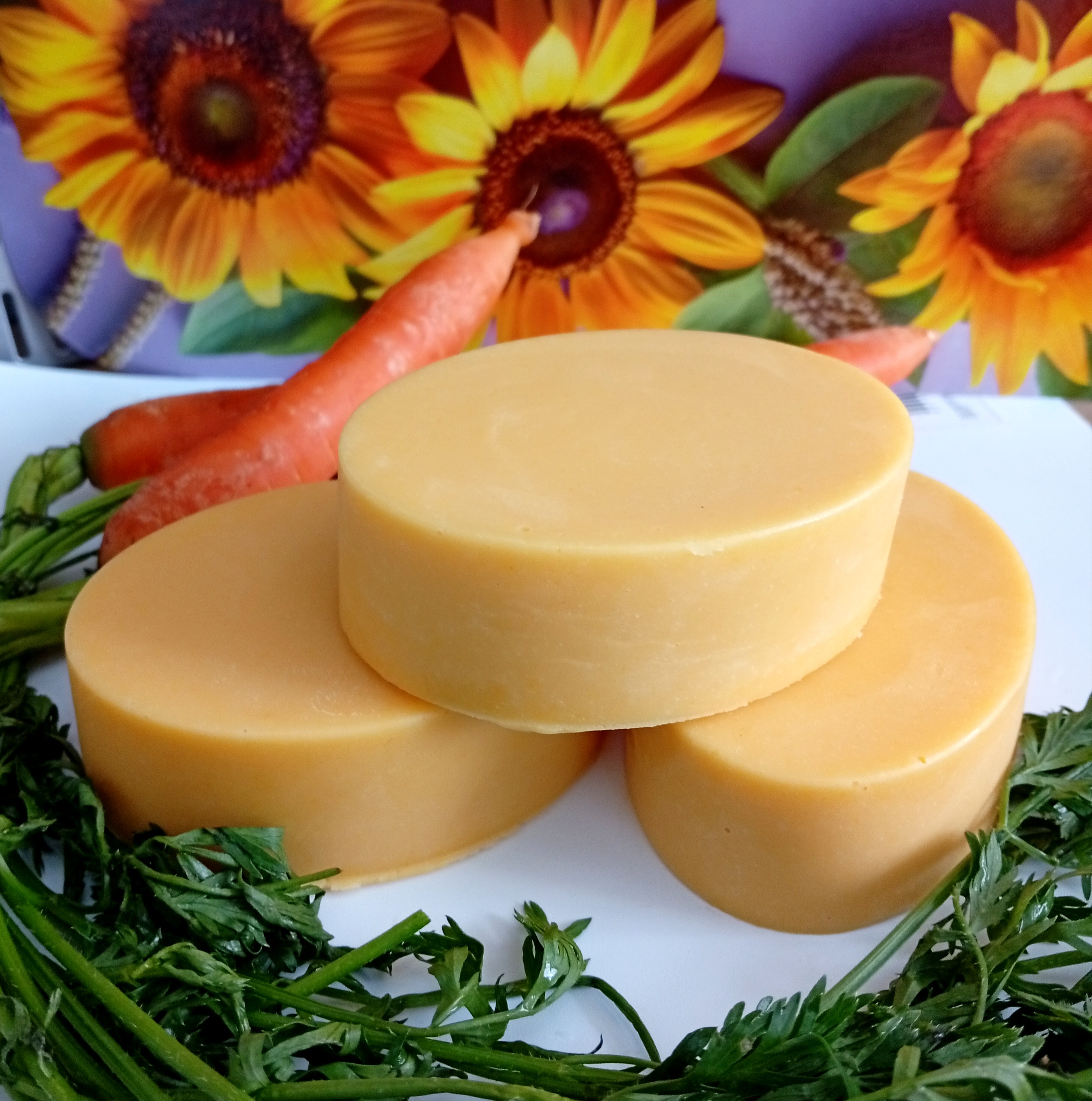 Muilas 🥕 "MORKA" su morkų sultimis || Be dažiklių, su eteriniais aliejais
