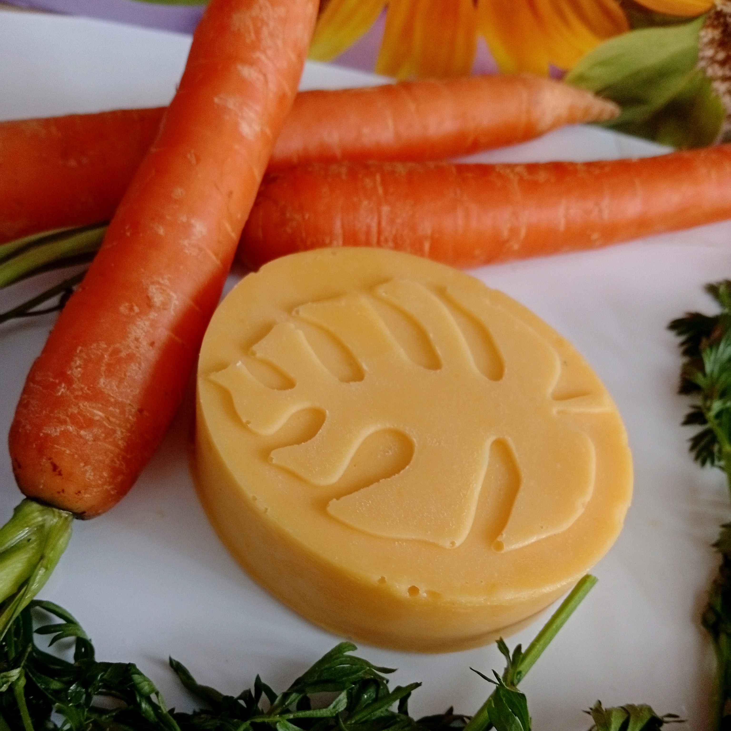 Muilas 🥕 "MORKA" su morkų sultimis || Be dažiklių, su eteriniais aliejais