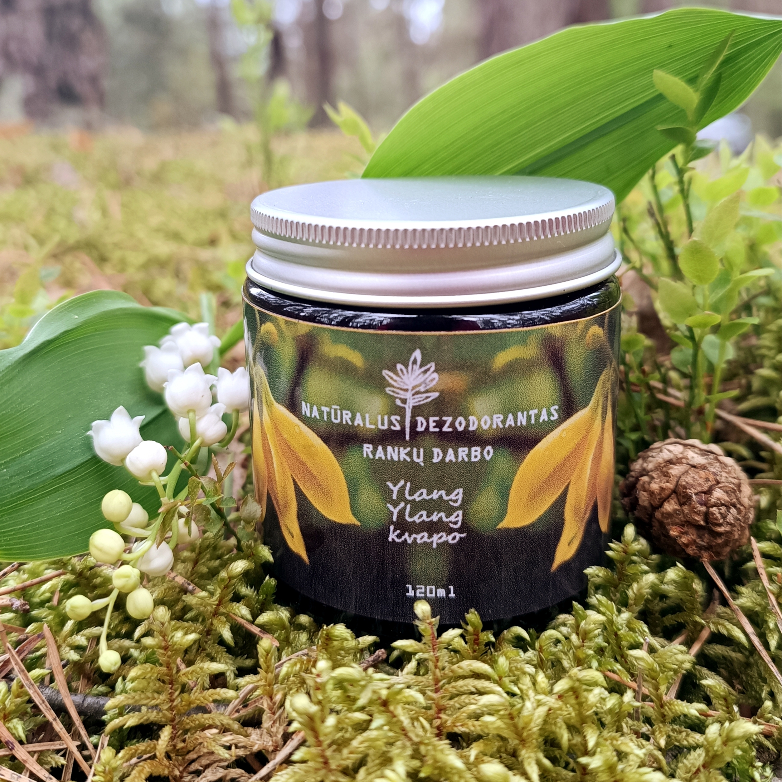 Tepamas natūralus dezodorantas "Žavėsys" || Ylang ylang kvapo