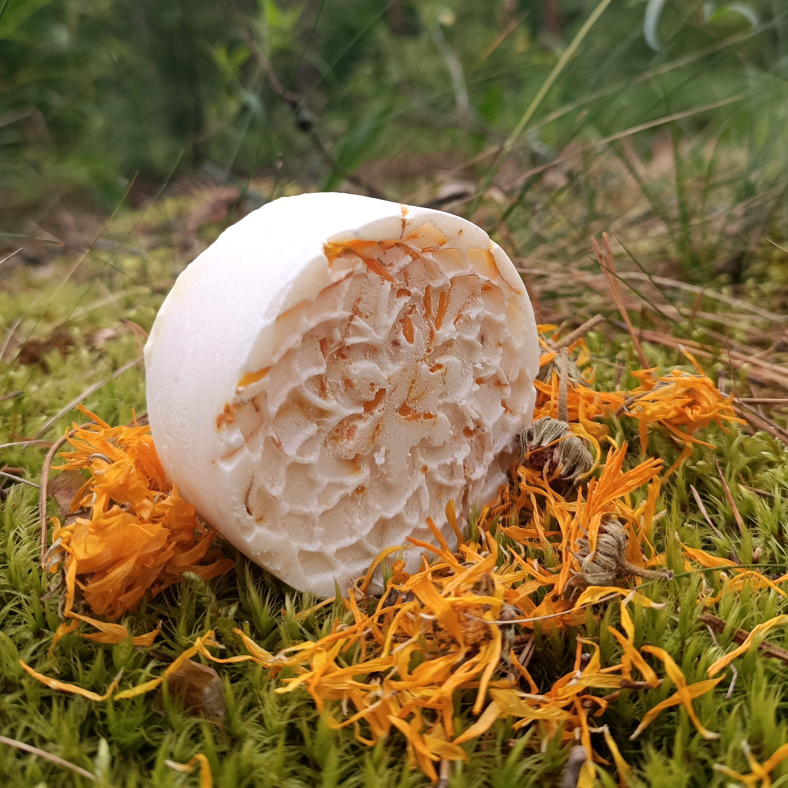 Muilas "AUKSINĖ MEDETKA" su medetkų🌼nuoviru || Pakvėpintas medetkų eteriniu aliejumi 