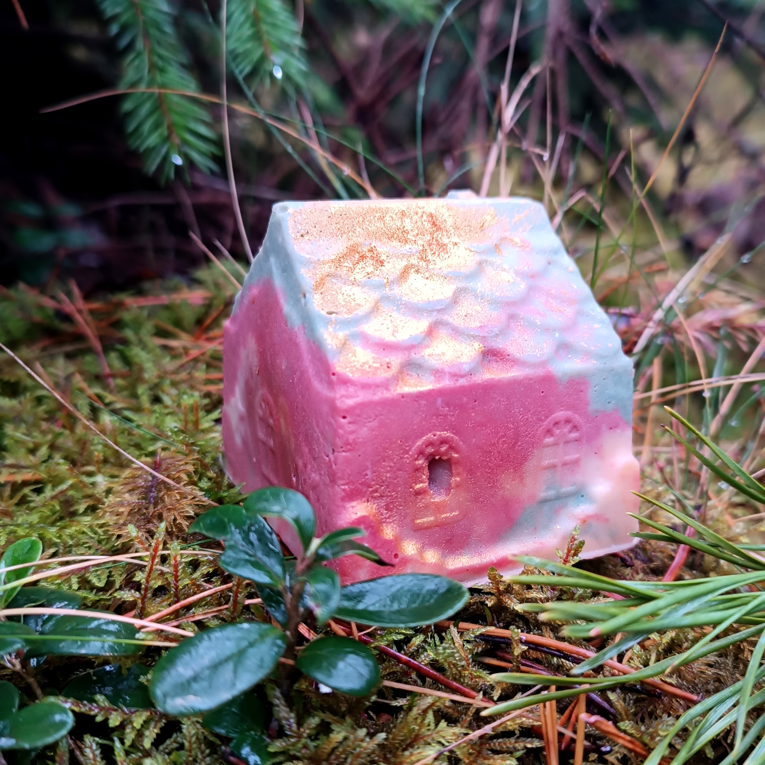 Muilas "Žiemužėlė" ❄️ ir "Snaigių valsas" || Trobelės ir eglutės su moliais || Be dažiklių, su eteriniais aliejais