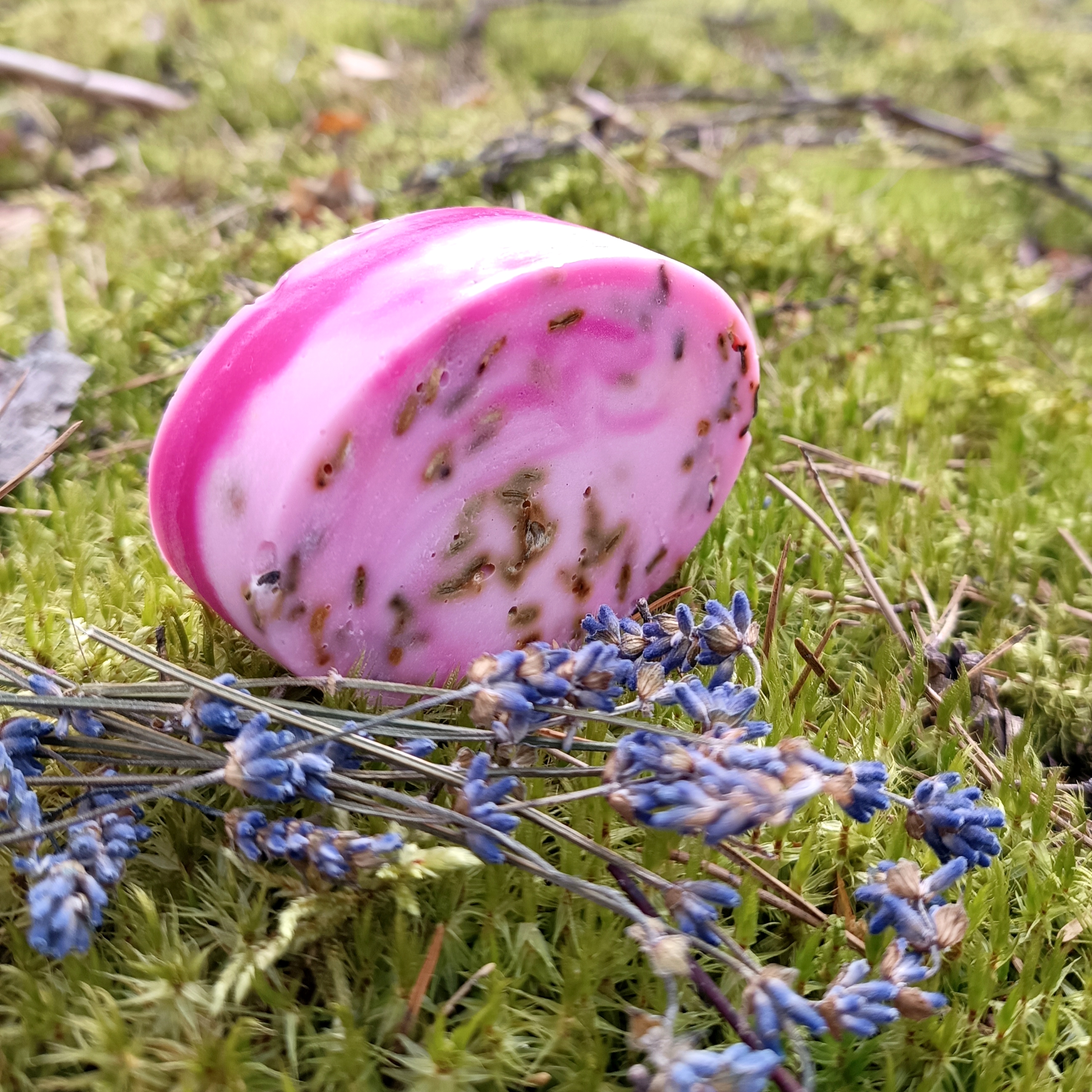 Muilas "LEVANDA"🪻su levandų aliejumi, levandų nuoviru, burokėlių milteliais || Kvepia levandomis