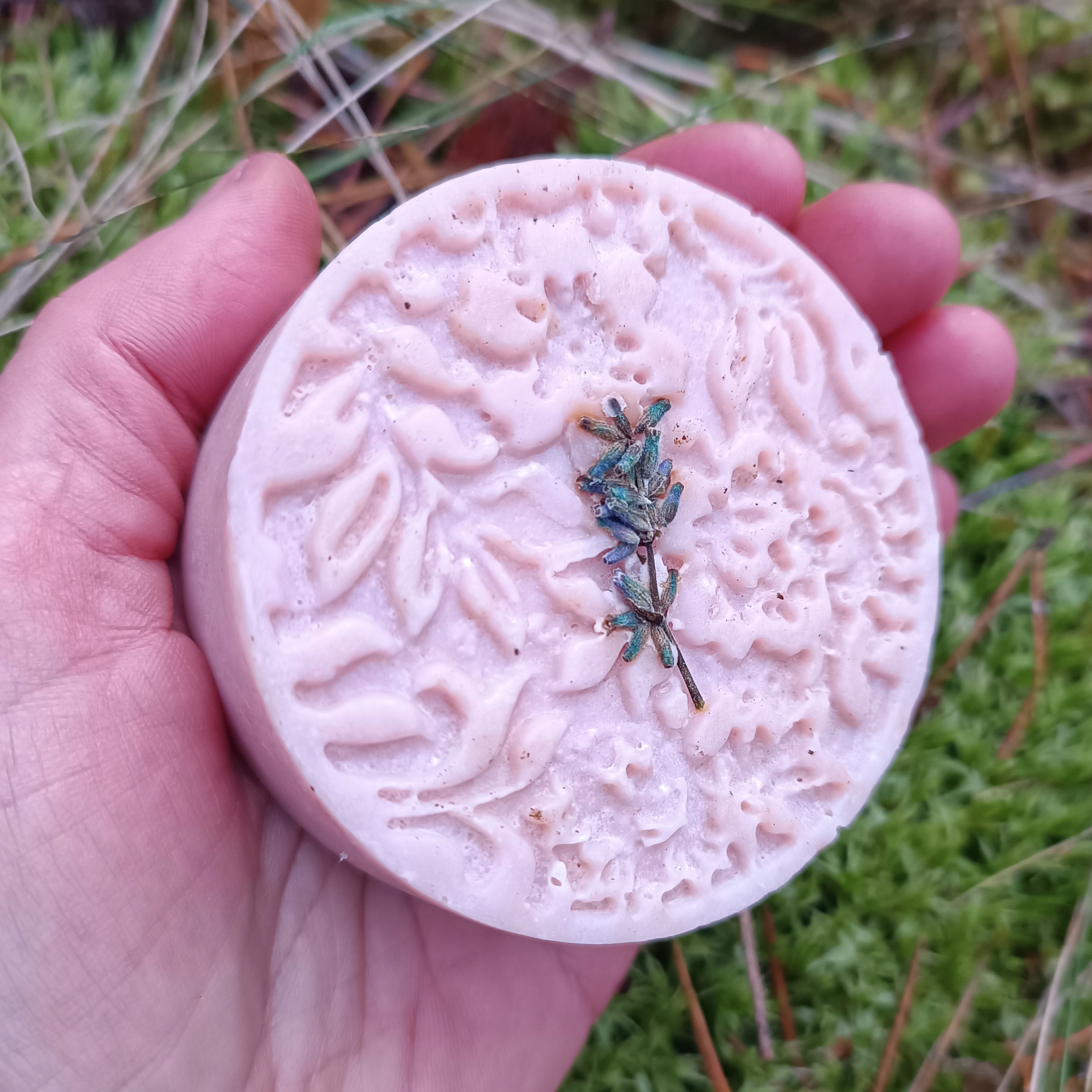 Muilas "LEVANDA"🪻su levandų aliejumi, levandų nuoviru, burokėlių milteliais || Kvepia levandomis