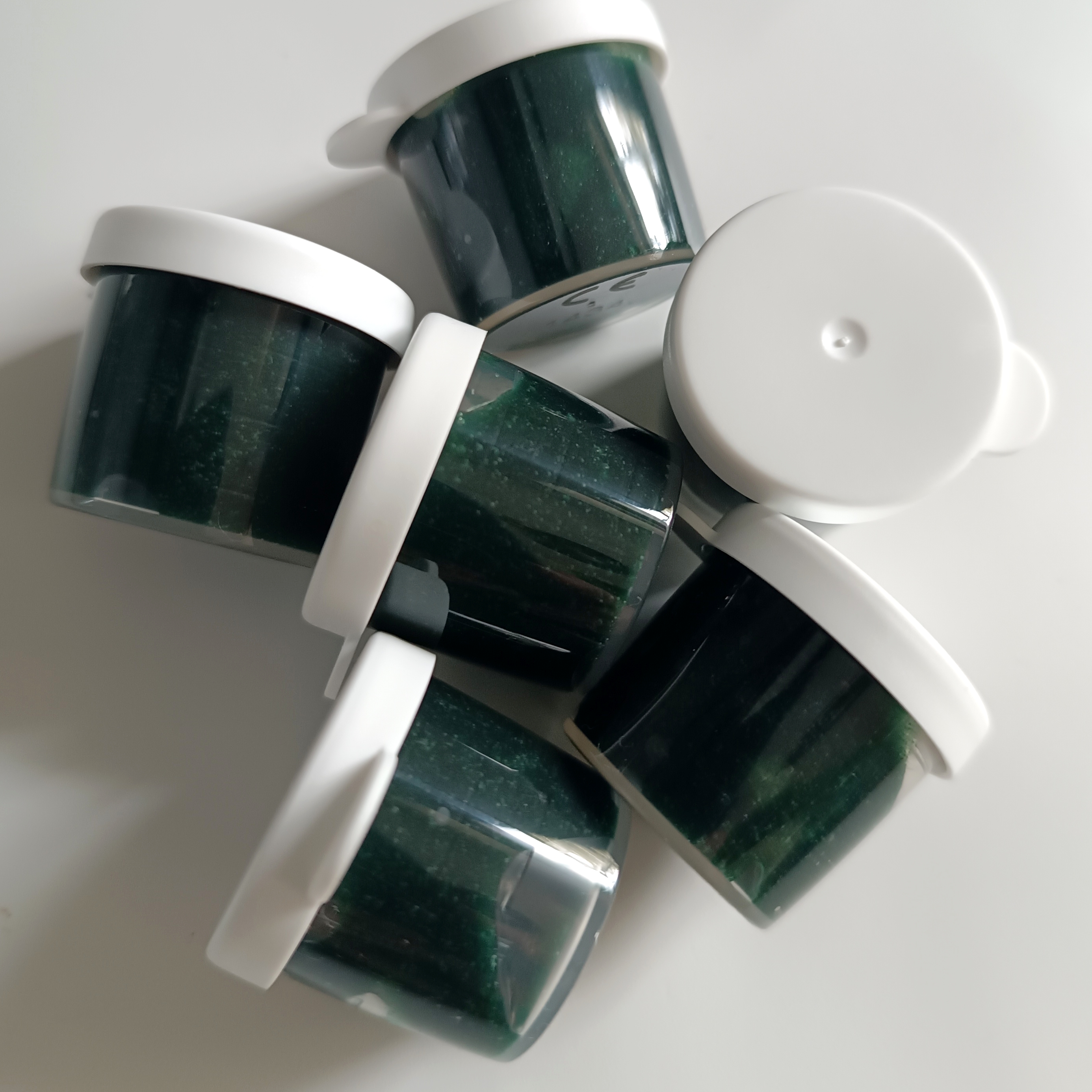 "Žalioji atgaiva" || Mėlynosios spirulinos veido kaukė su dumblių ekstraktu, ir papajos enzimais || Valanti, priešuždegiminė, anti-oksidacinė, švelniai šveičianti