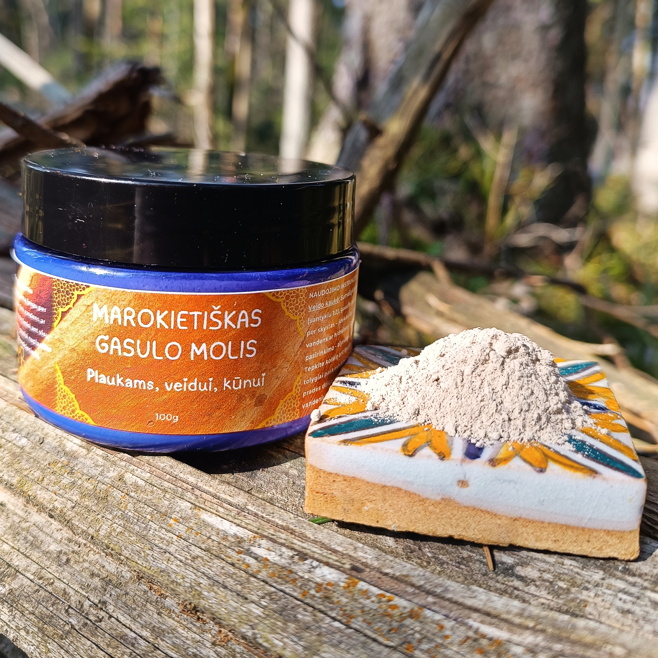 Marokietiškas Gasulo molis || Vietoj šampūno 