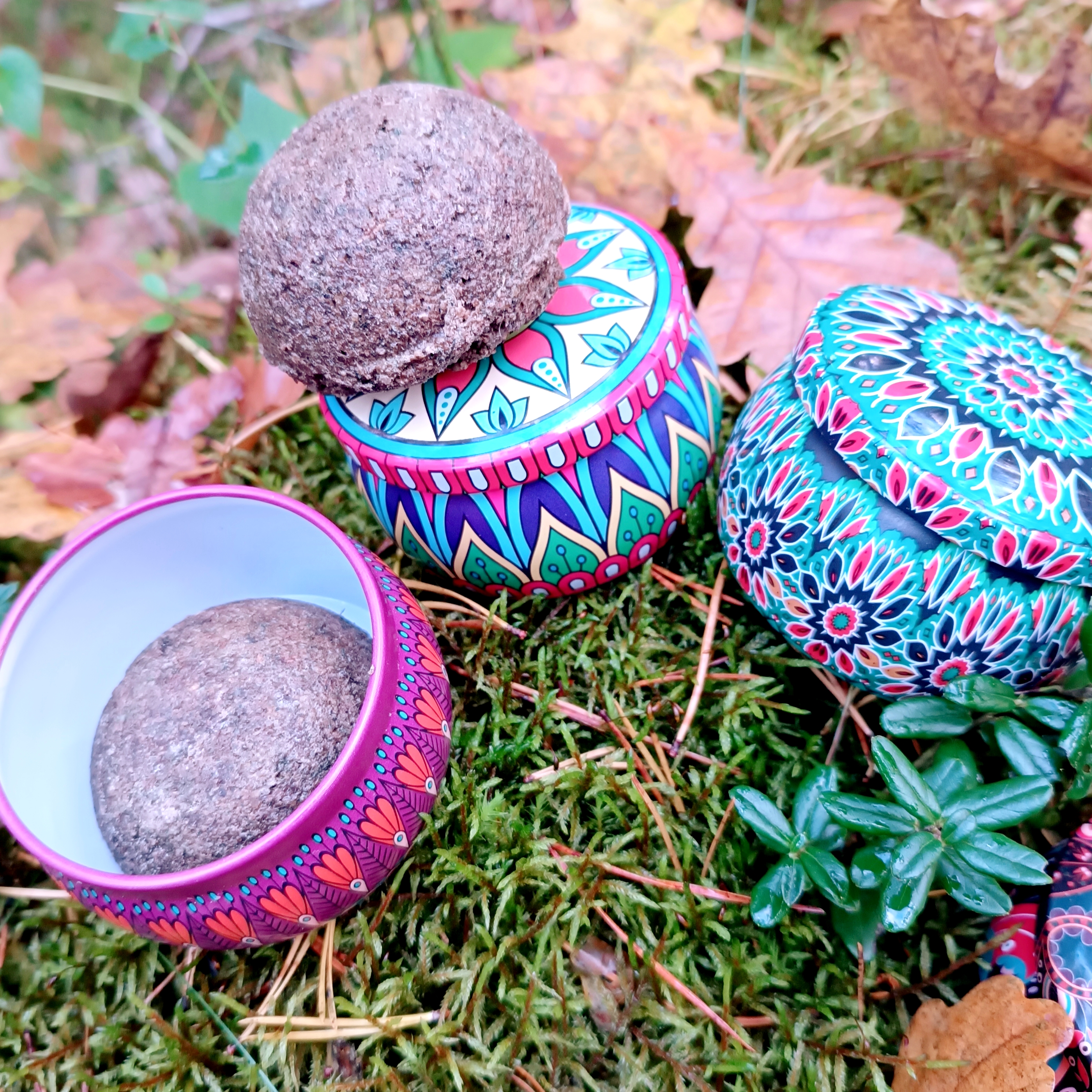 Kelioninė metalinė dėžutė šampūnui MIDI (burbului)