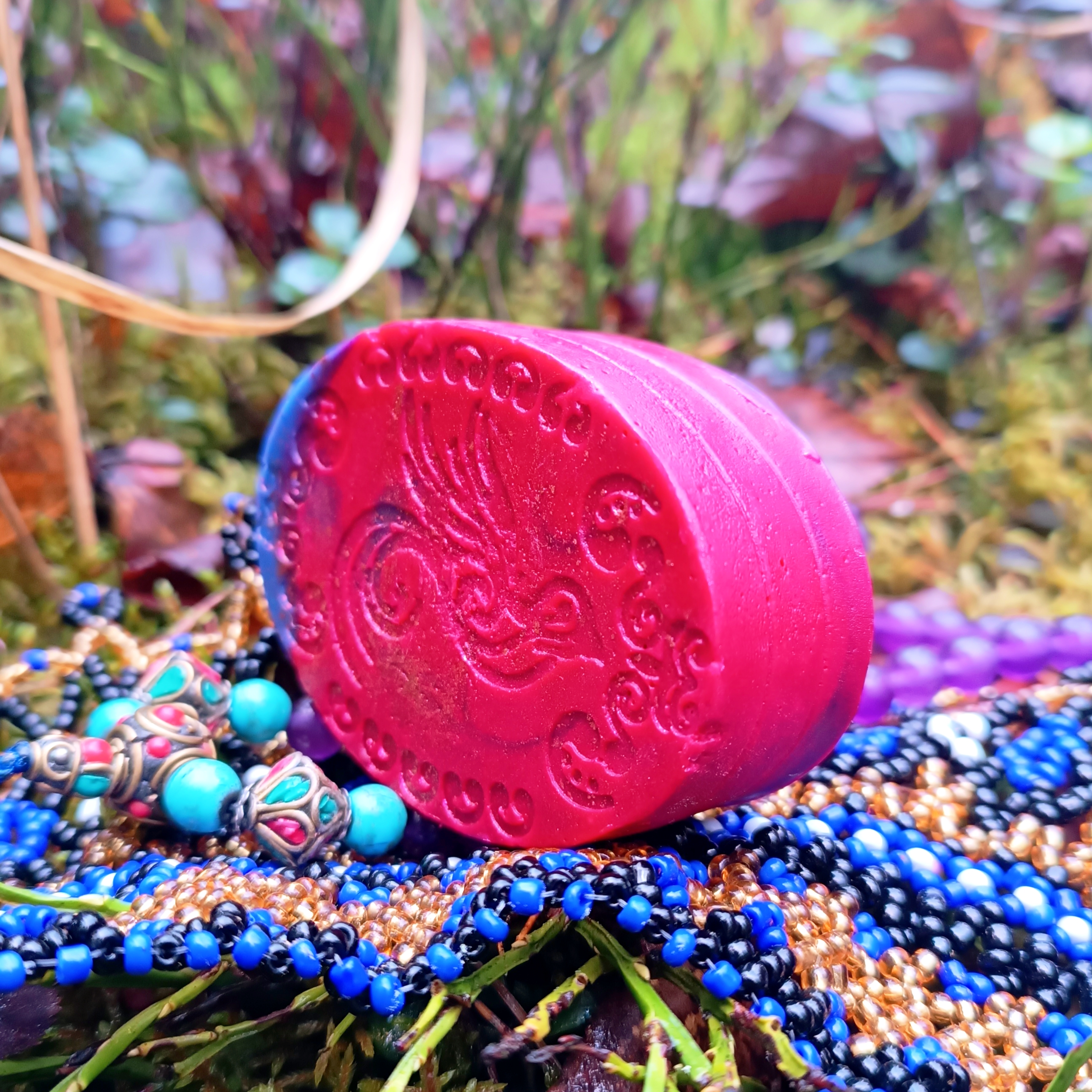 Muilas "NAKTYS MAROKE" 🦚 su Marokietišku vulkaniniu raudonu moliu ir Nila milteliais || Kvepia braškėmis