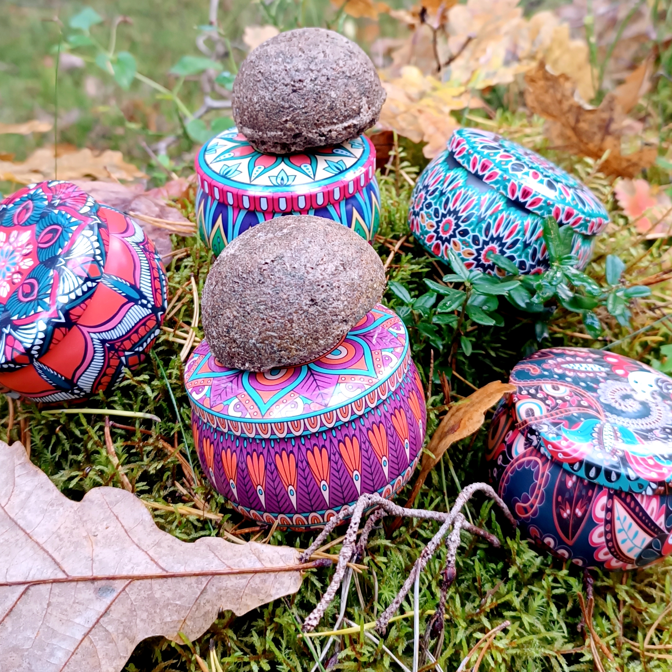 Kelioninė metalinė dėžutė šampūnui MIDI (burbului)