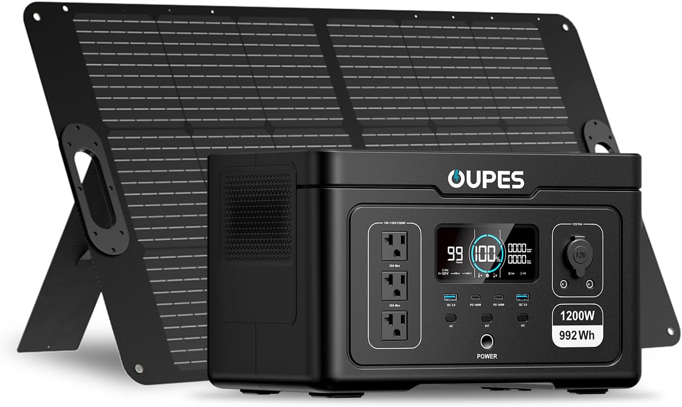 Estación de energía oupes 2000 watts ininterrumpida 