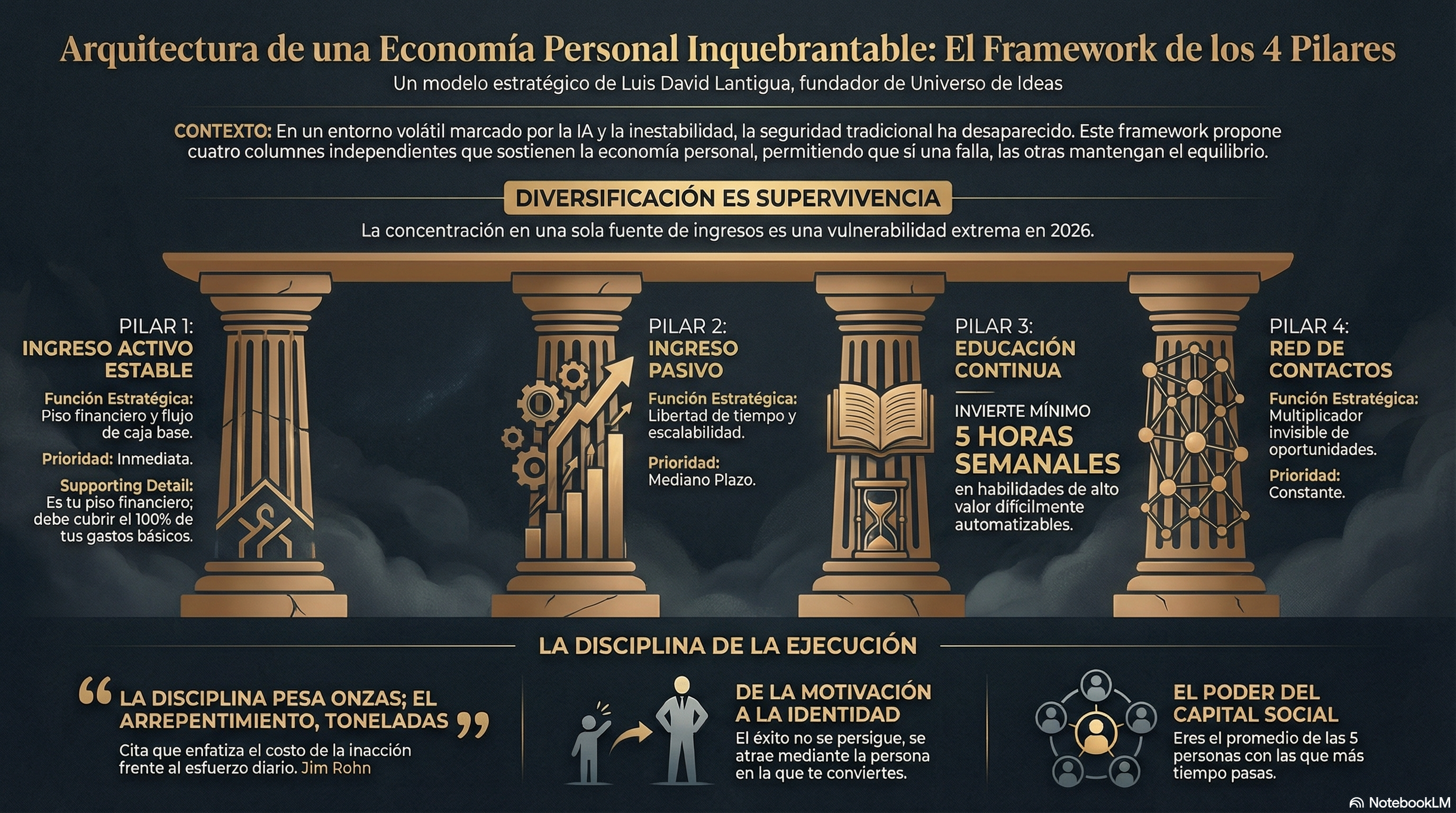 Bundle Completo: Framework de 4 Pilares + Ritual de 5 Horas | Sistema de Economía Personal Inquebrantable