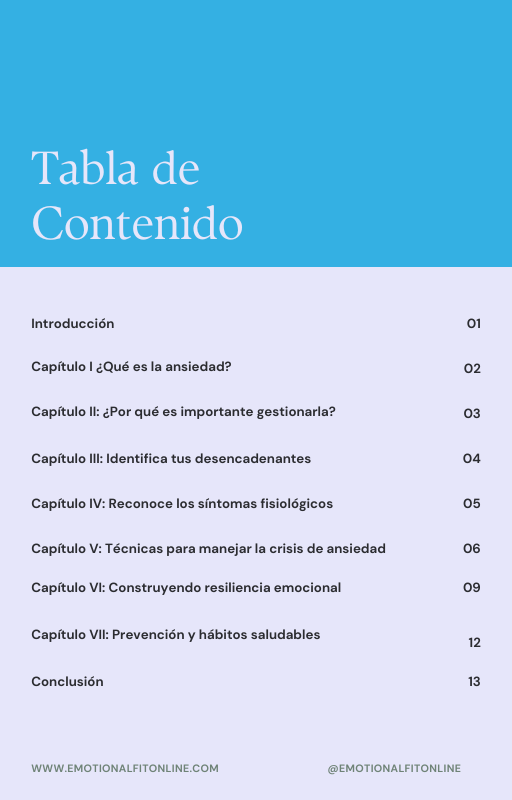 Ebook De Frente a mi Ansiedad