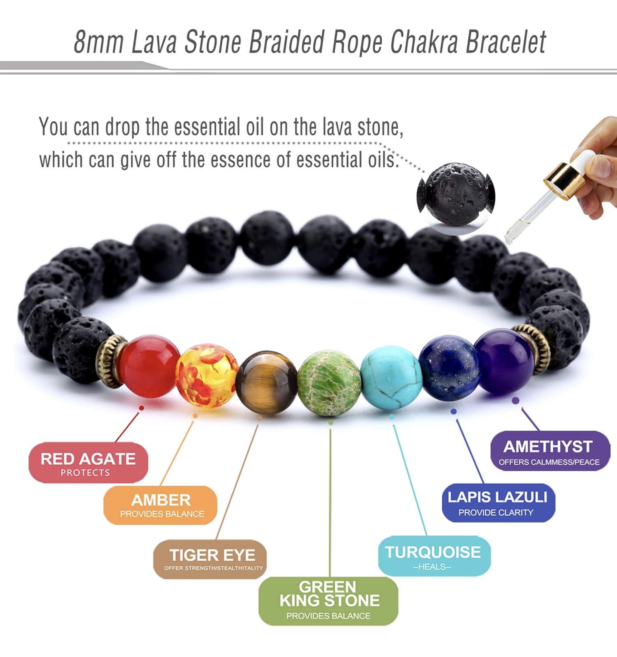 7 Chakras bracelet 