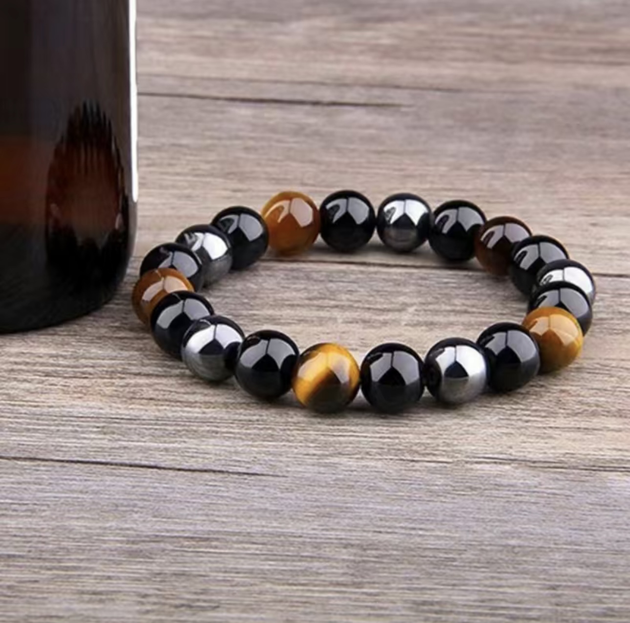 Triple Protection Crystal Bracelt