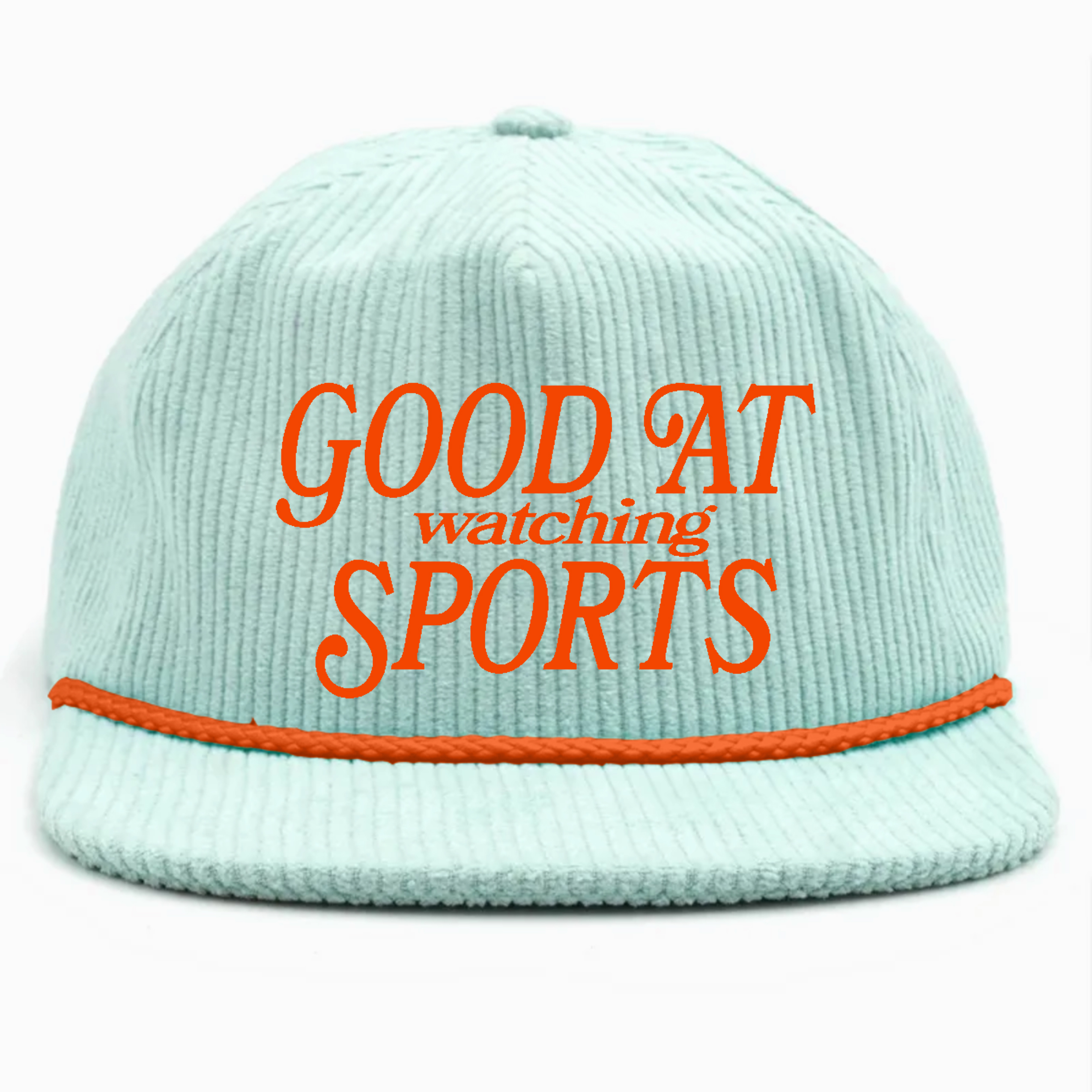 Good At (Watching) Sports Cord Hat