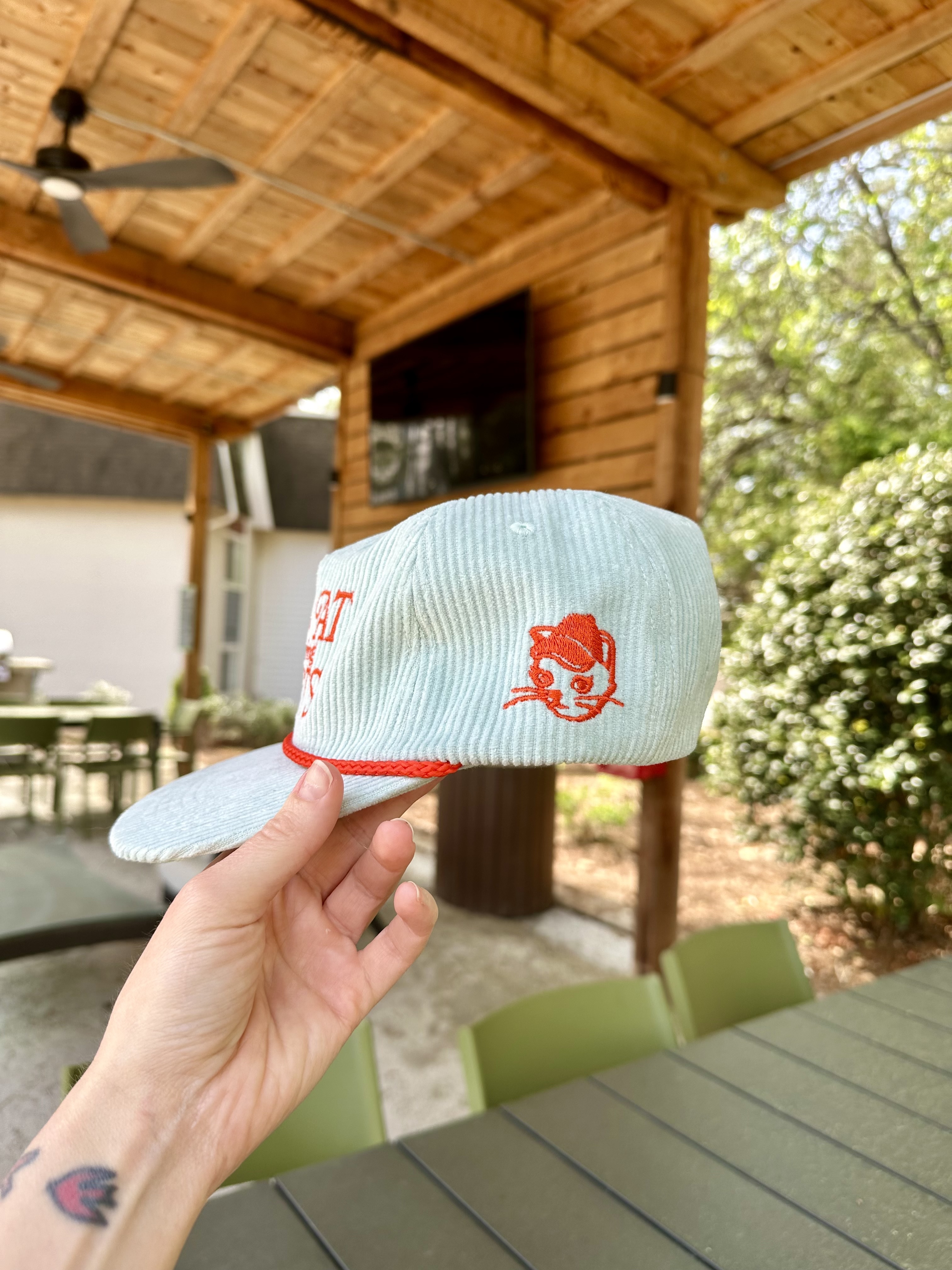 Good At (Watching) Sports Cord Hat