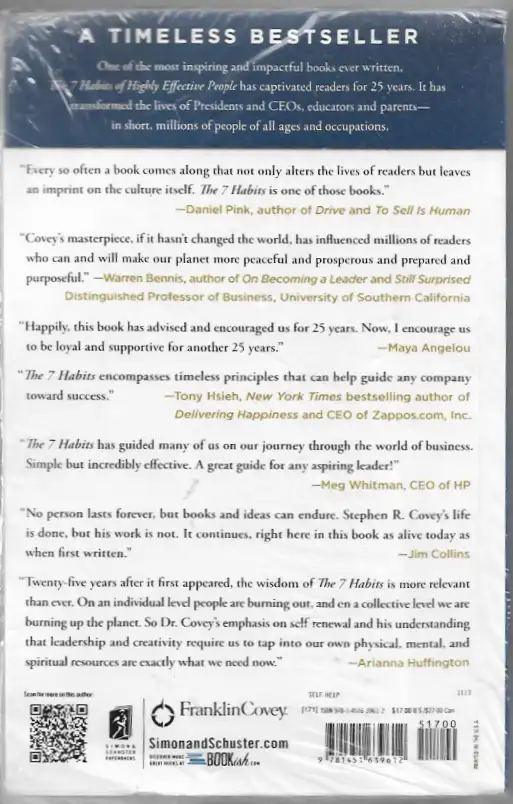 The 7 Habits of Highly Effective People