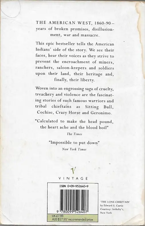 Bury My Heart At Wounded Knee 