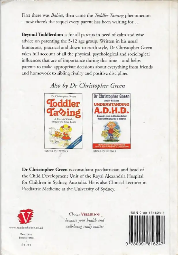 Beyond Toddlerdom 