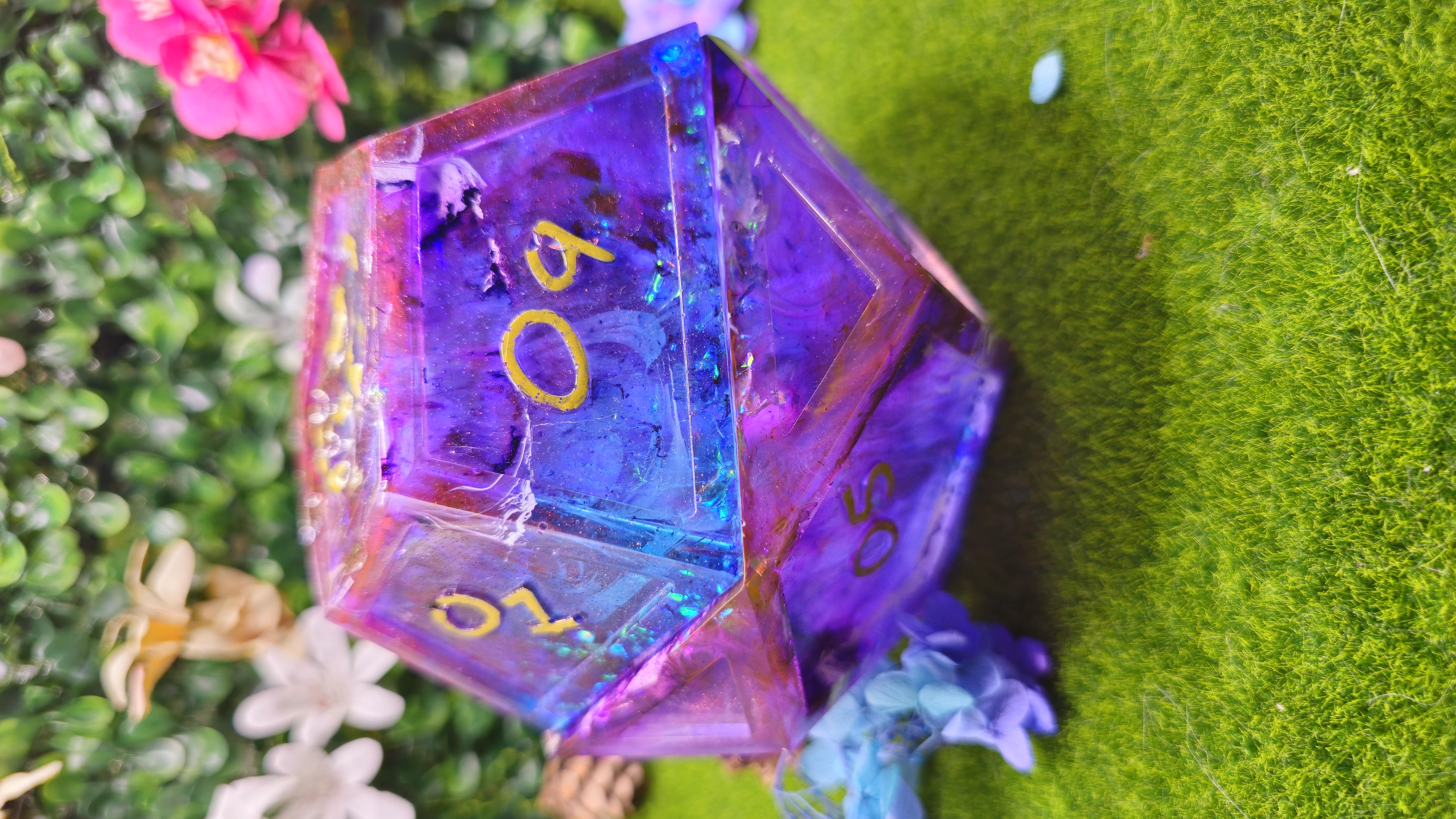 Joyero Dado de Rol en Resina