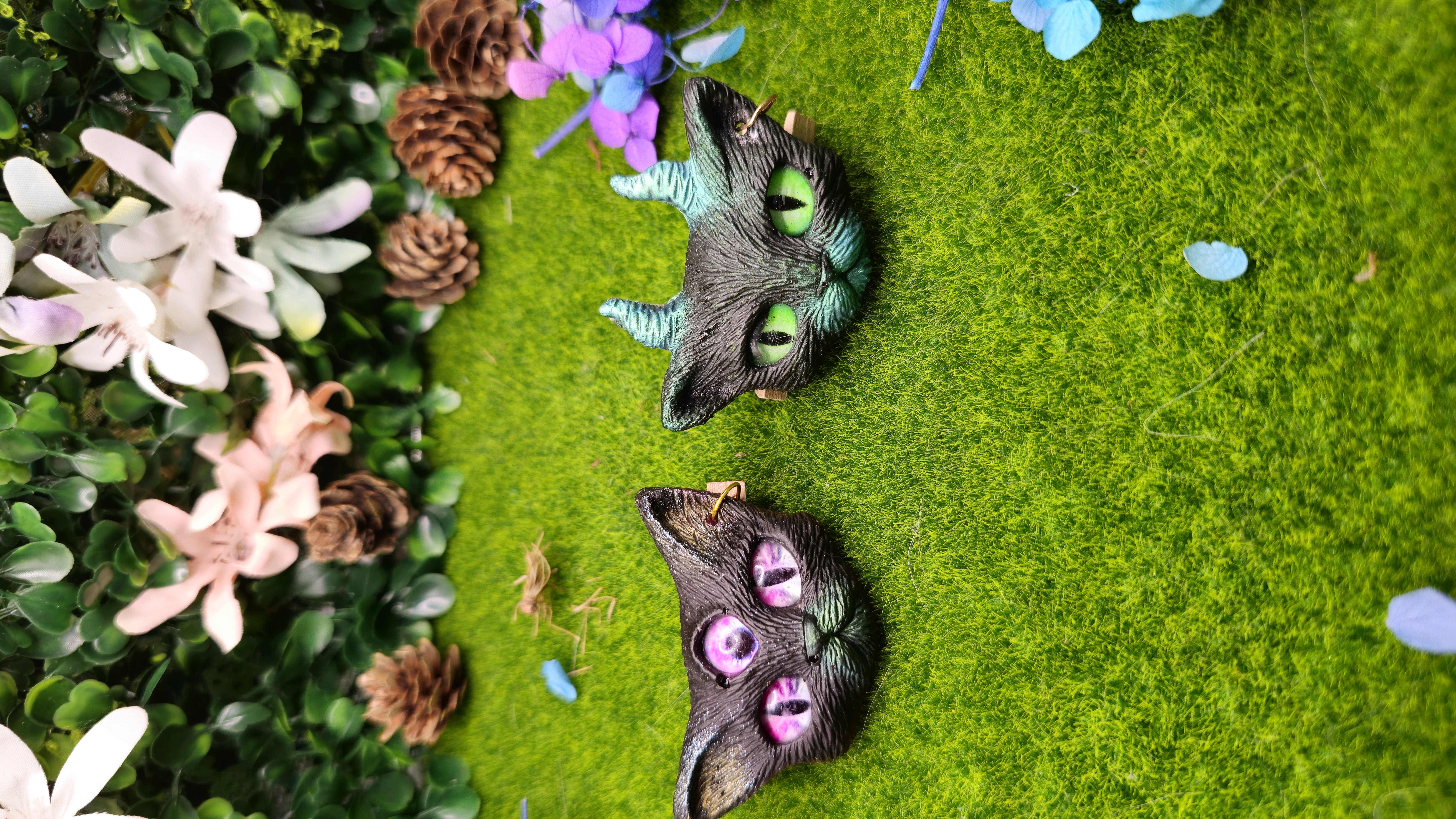 Broches Gatos Místicos