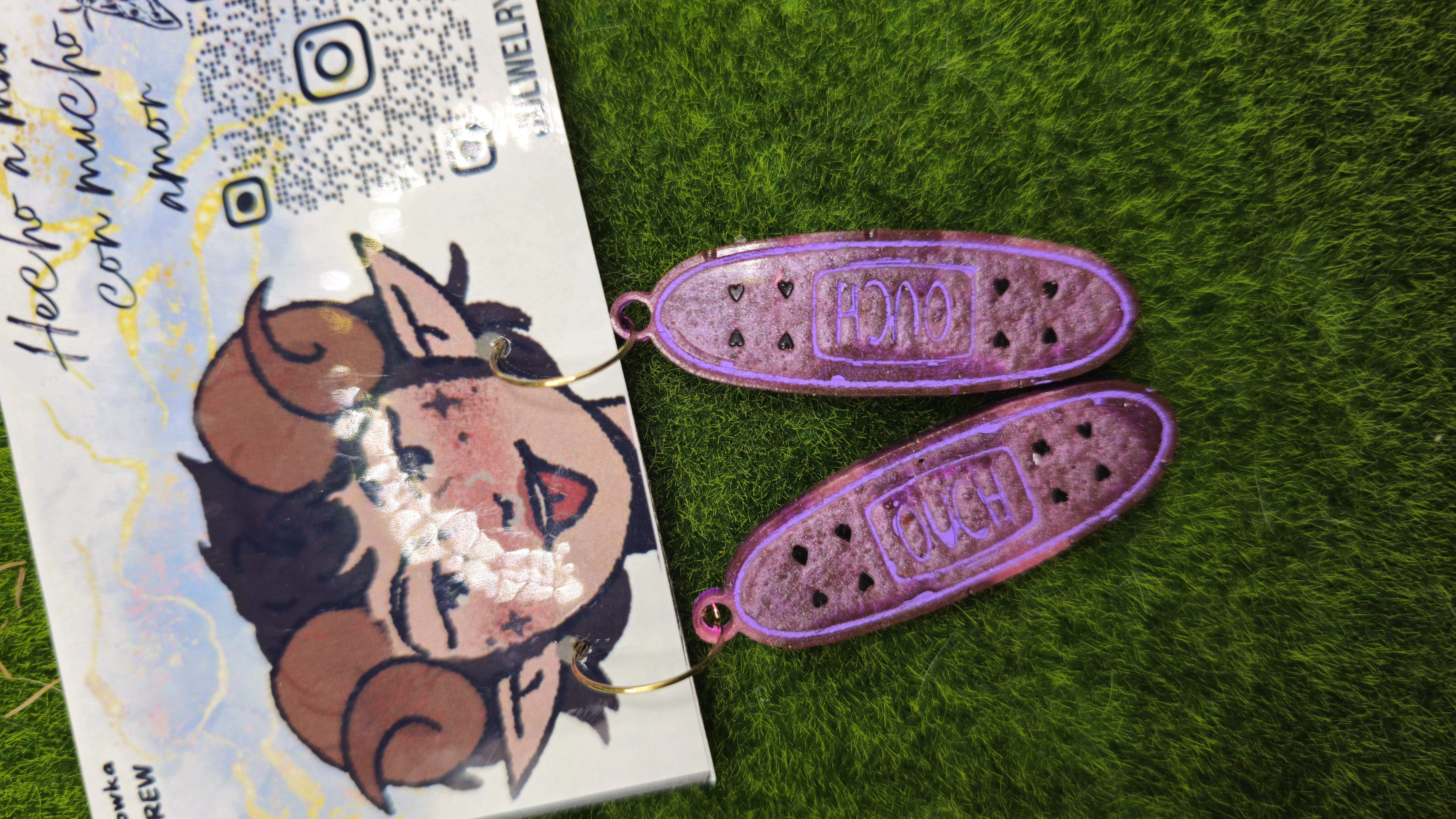 Pendientes Tirita OUCH