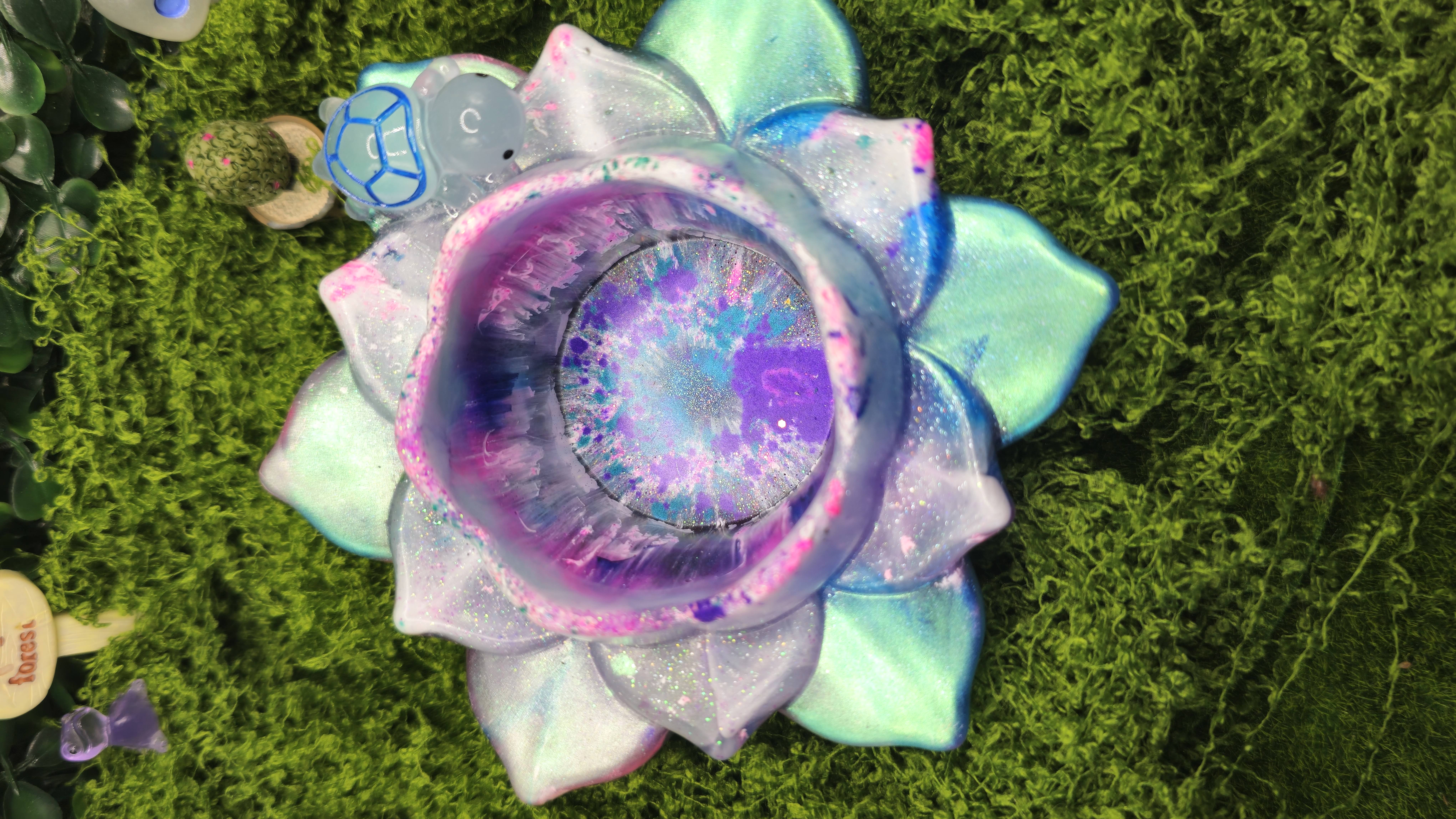 Portavelas Flor de Loto