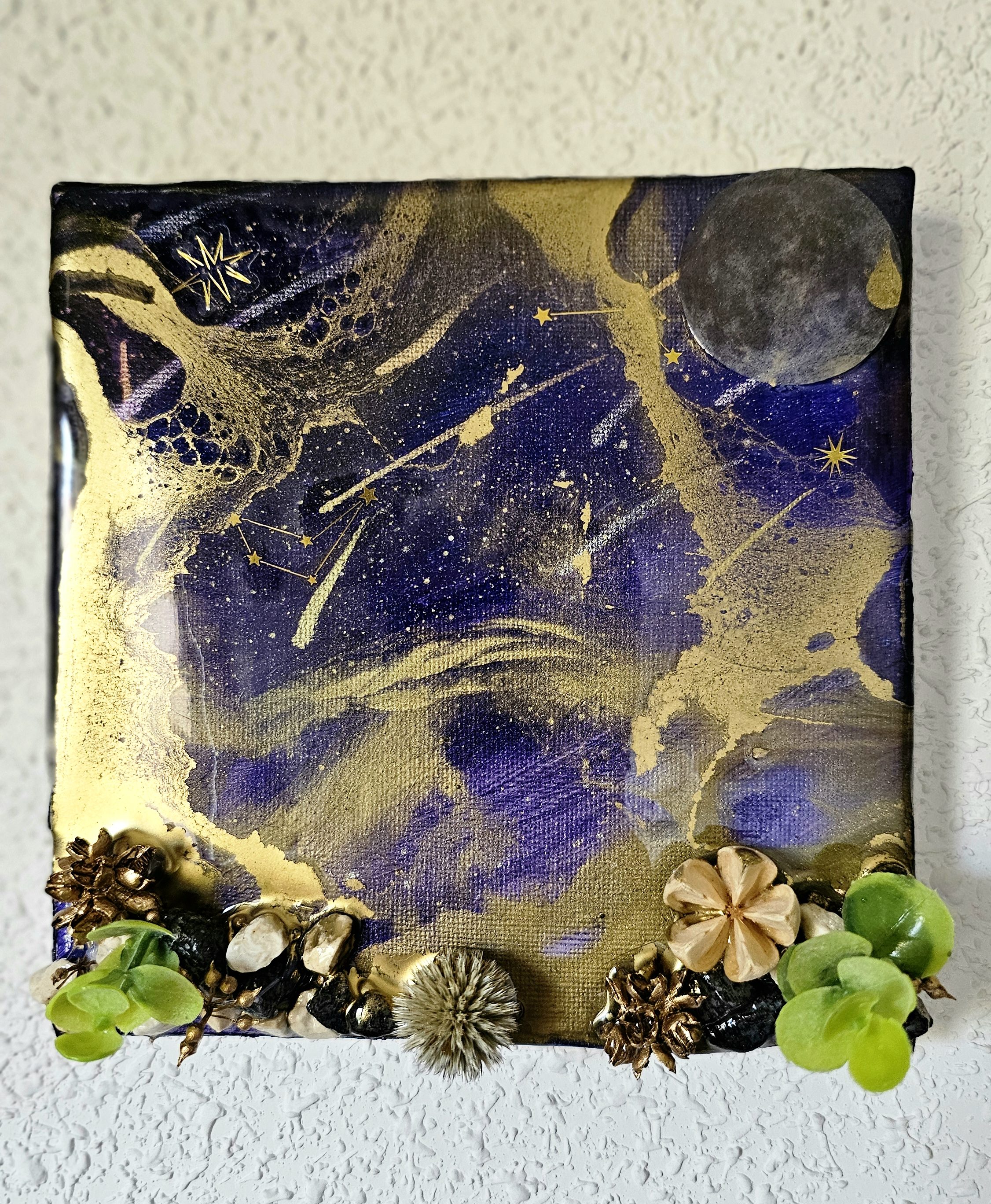 Cuadro en resina Starry Star Night