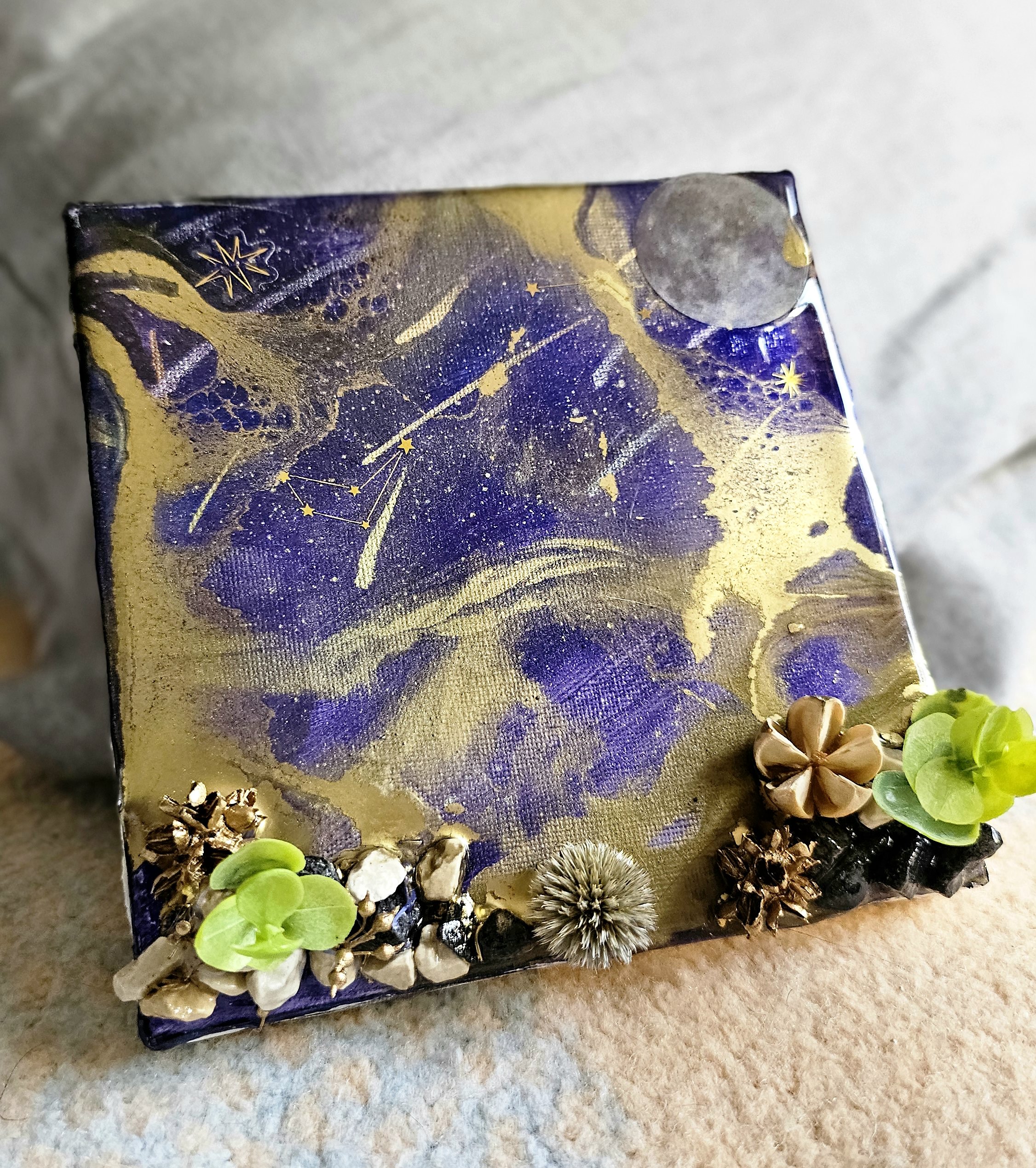 Cuadro en resina Starry Star Night