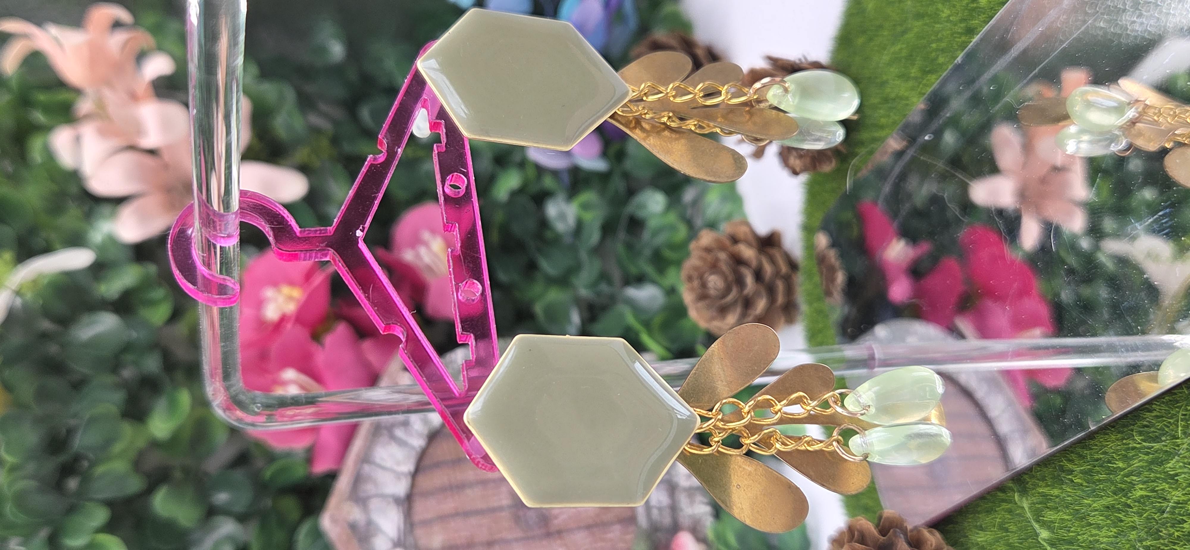 Pendientes geométricos elegantes