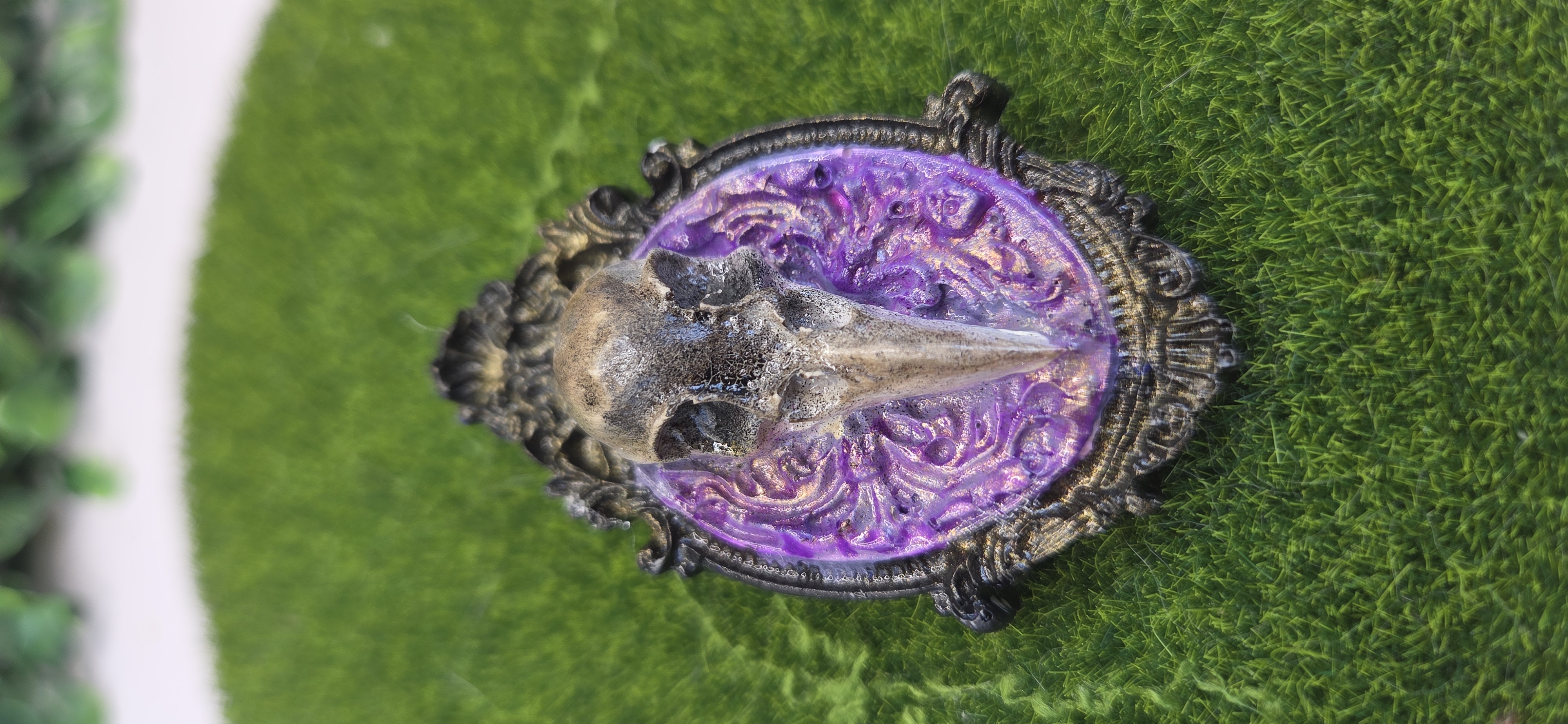 Broche Camafeo Cuervo