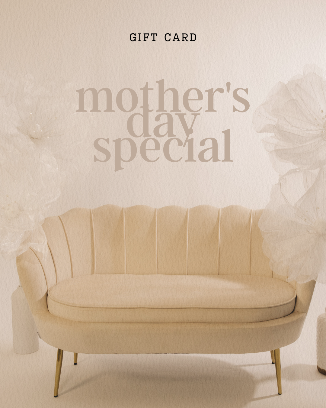 Mother's Day Special Gift Card
