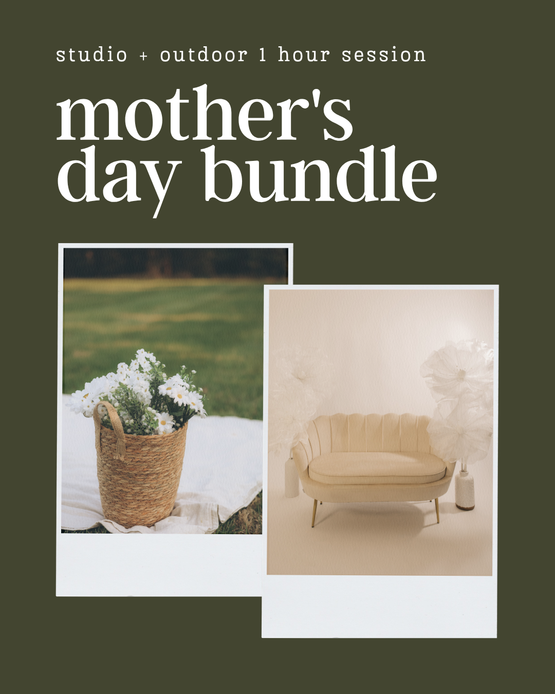 Studio + Outdoor Photography Bundle - Gift Card