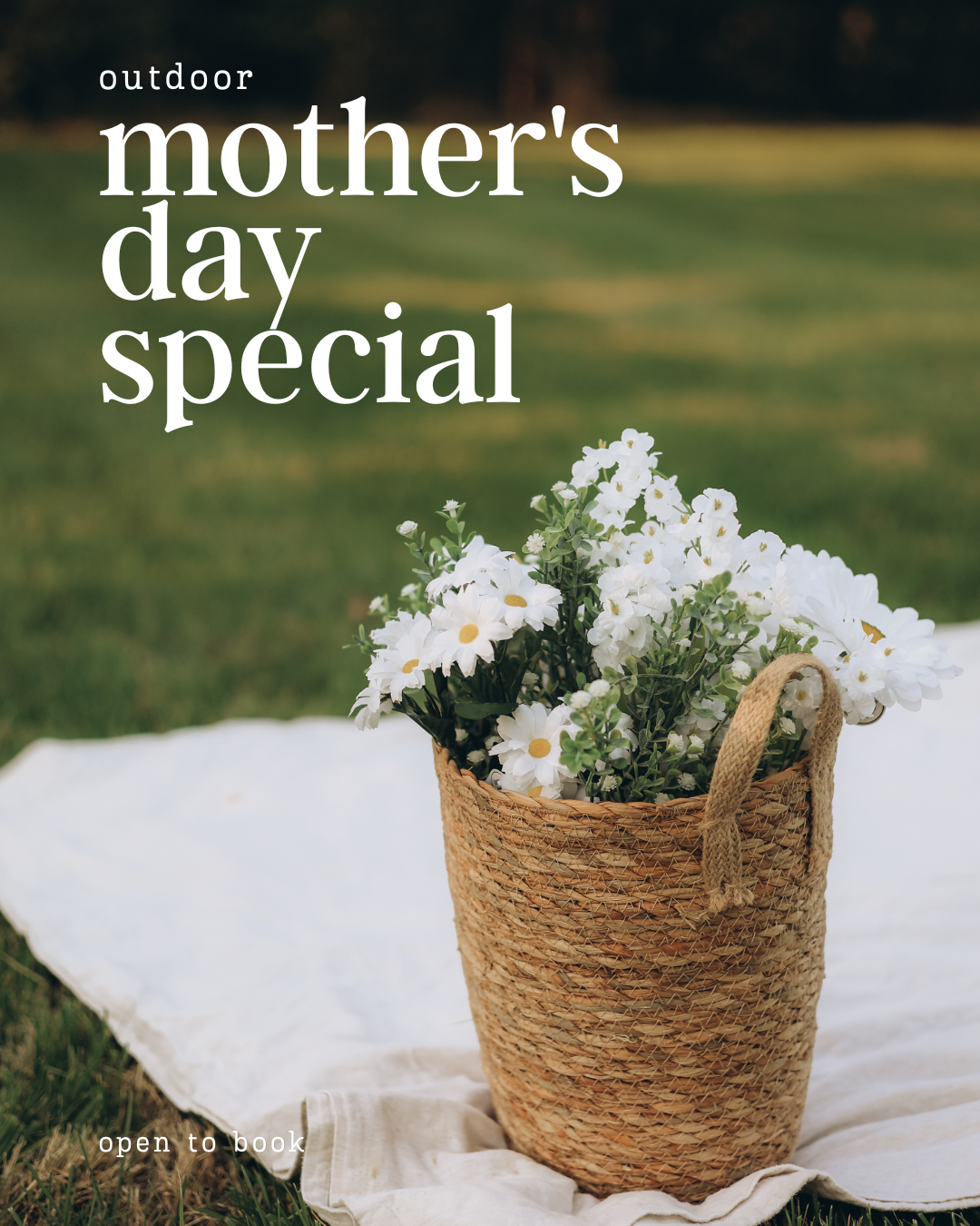 Mother's Day Outdoor Session - Gift Card