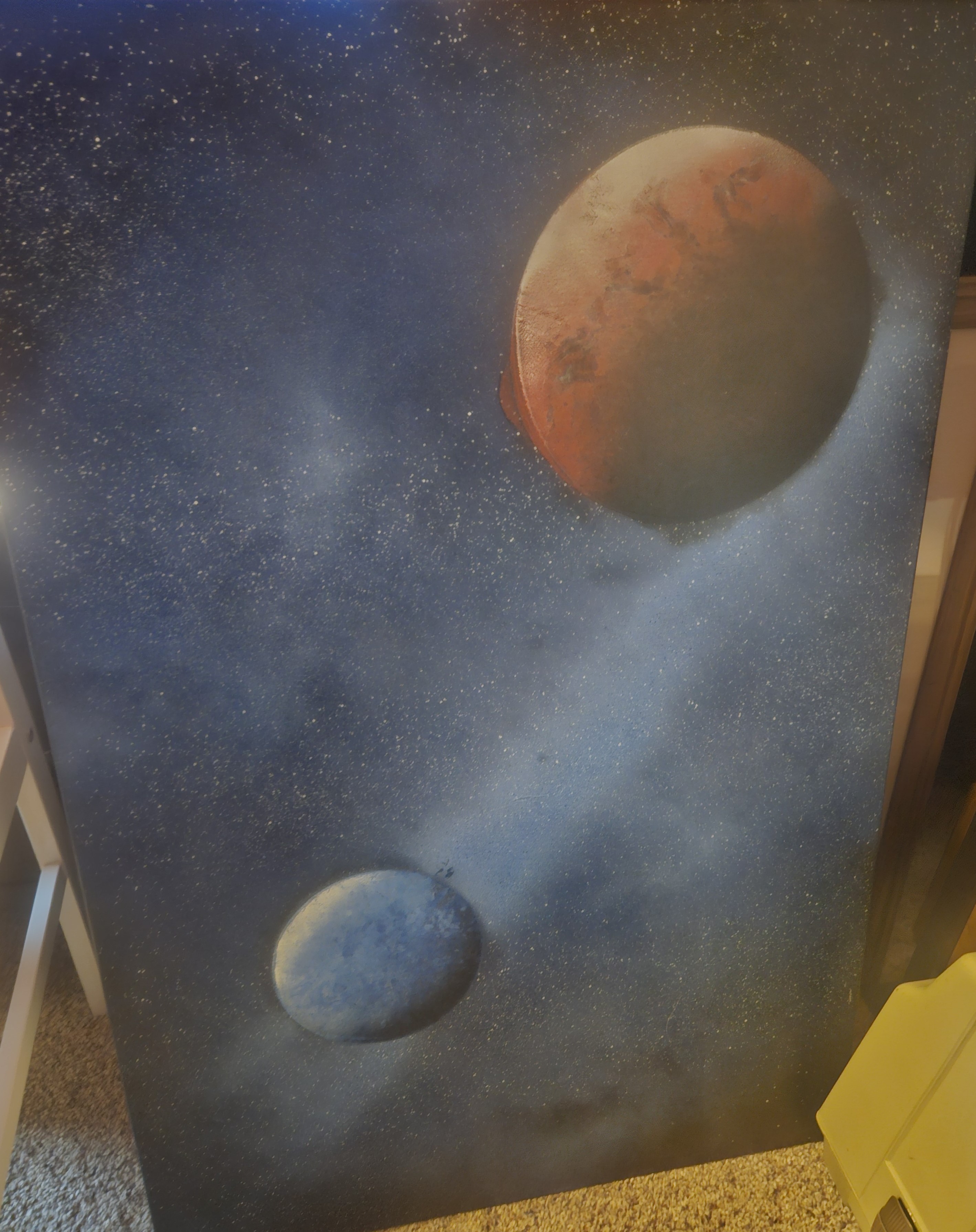 Space-themed Painting