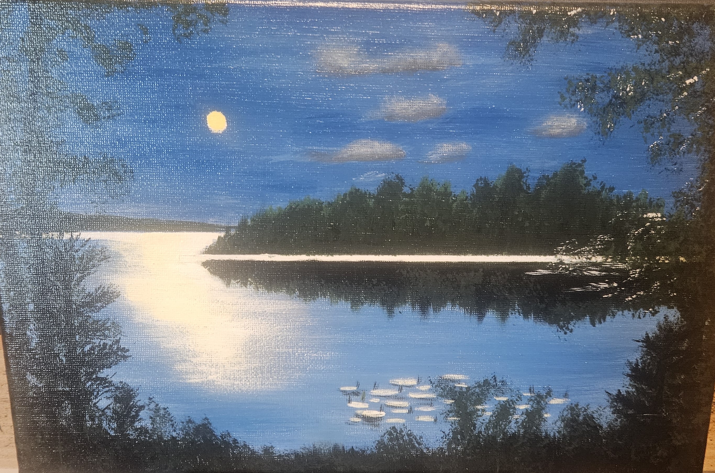 Hand-painted Landscape Artwork