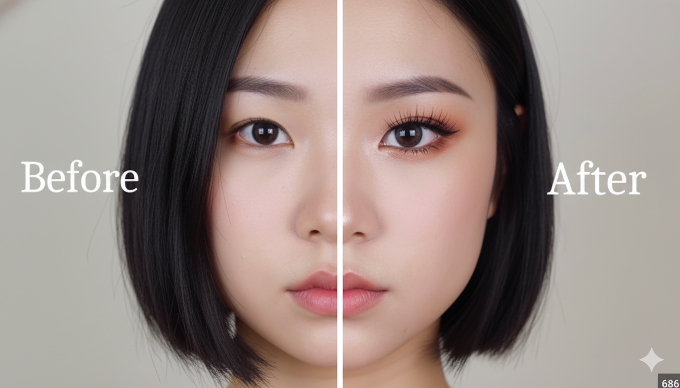 内双肿眼泡的逆袭眼妆术