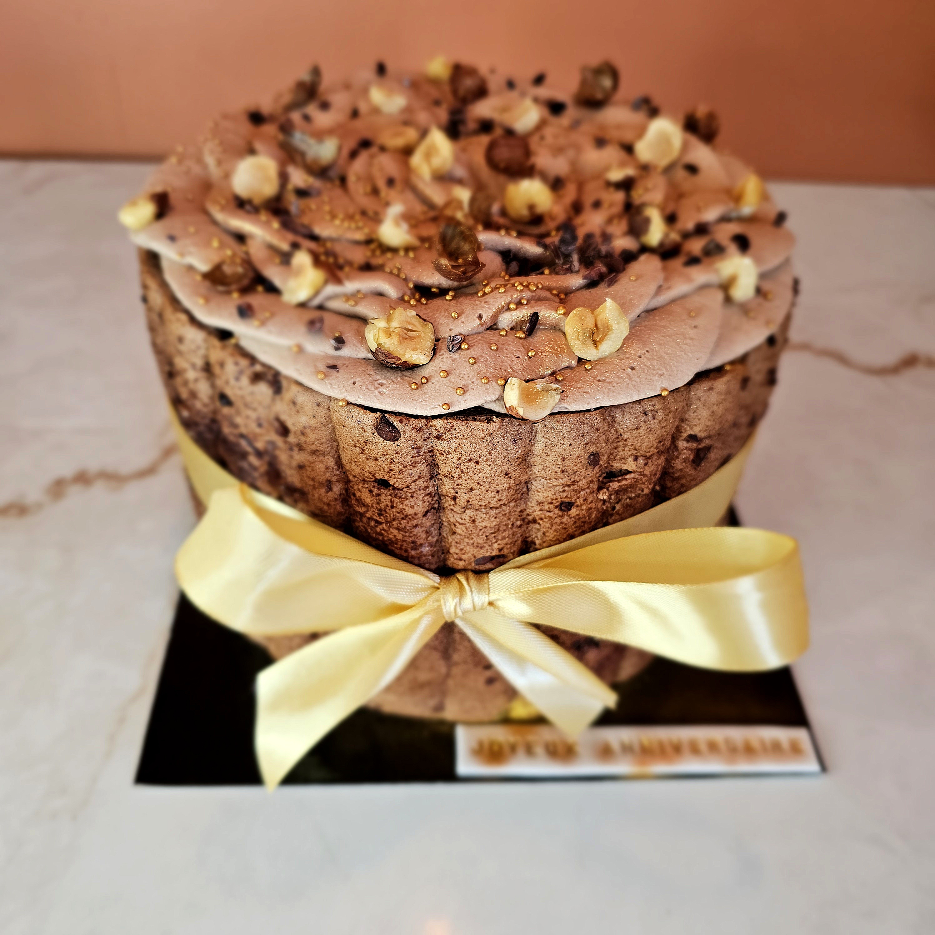 Charlotte Chocolat noir et lait, Noisette