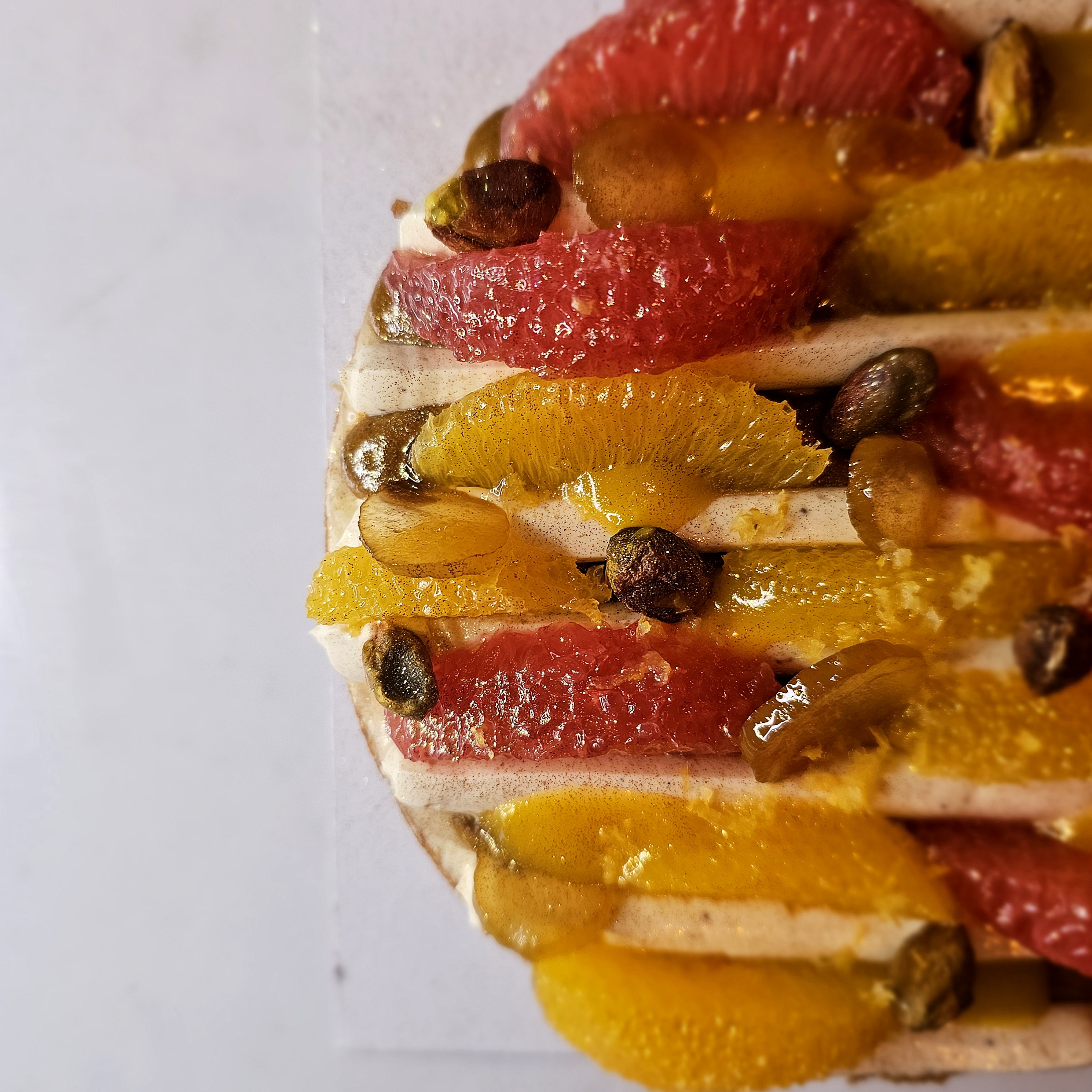 La Tarte Pistache, Fleur Oranger, Agrumes Frais