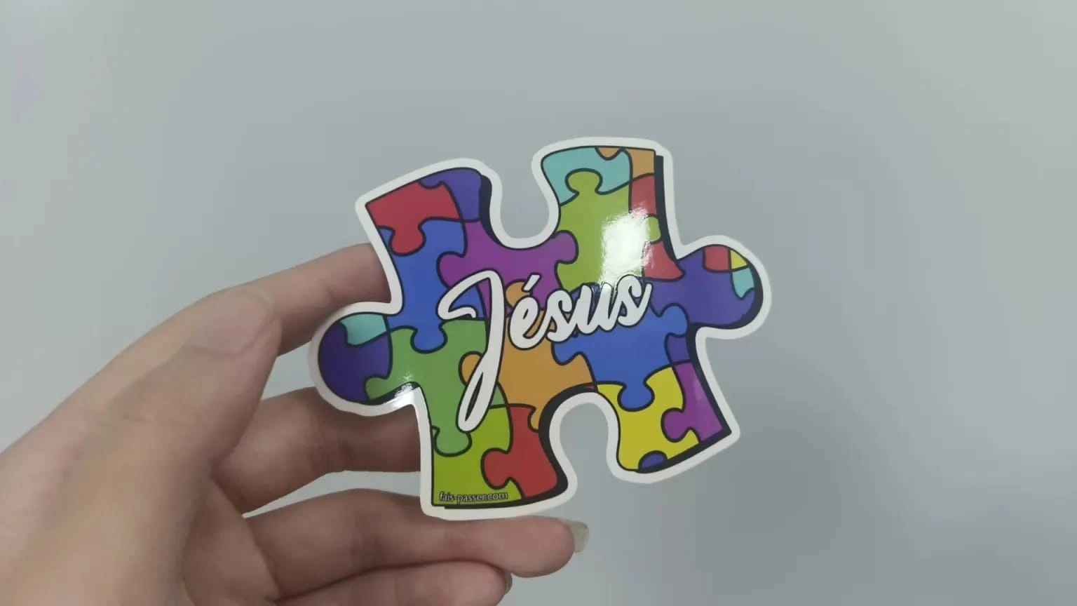 Autocollant Jésus la pièce manquante du puzzle