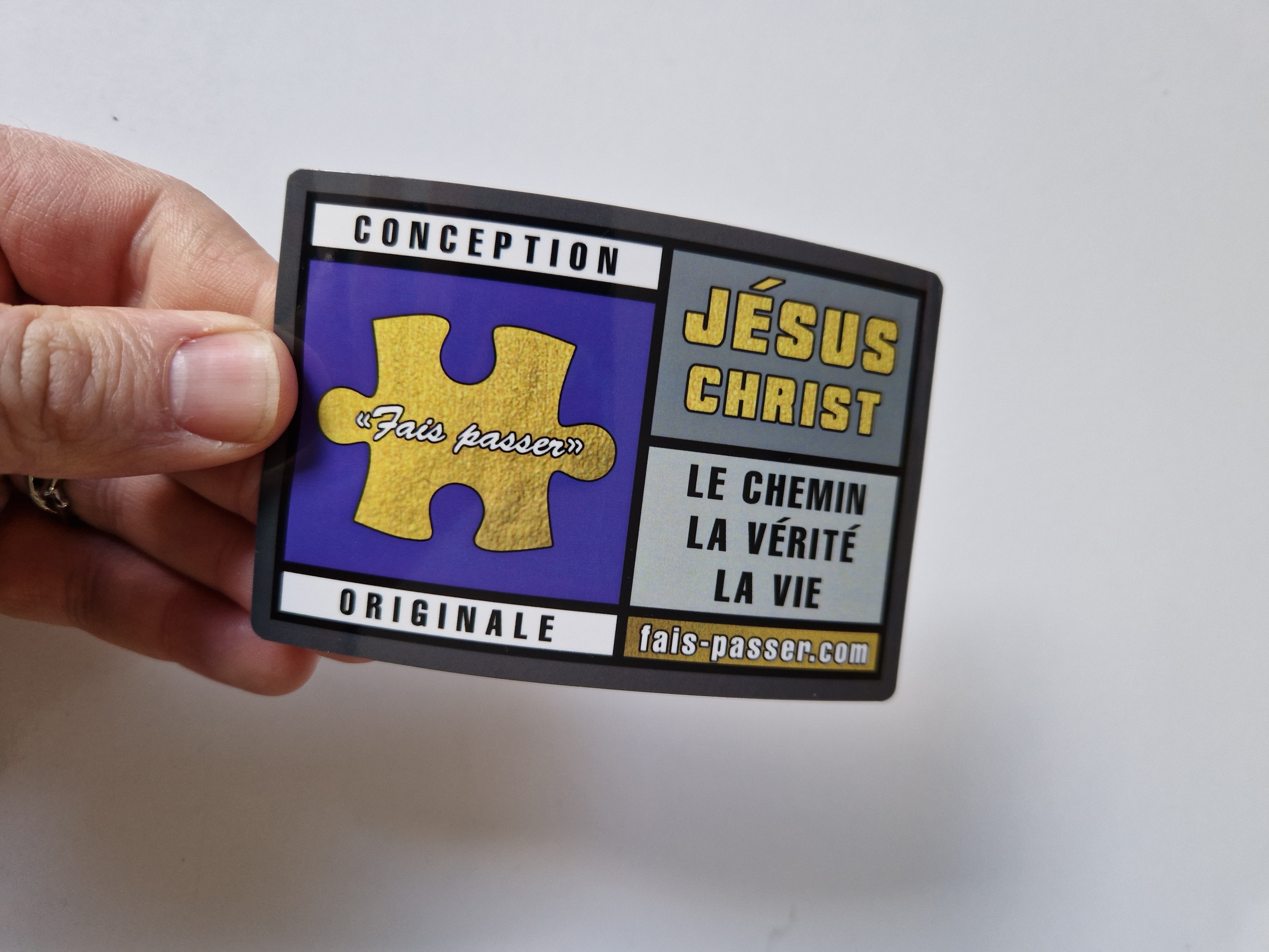 Autocollant Jésus-Christ Conception Originale