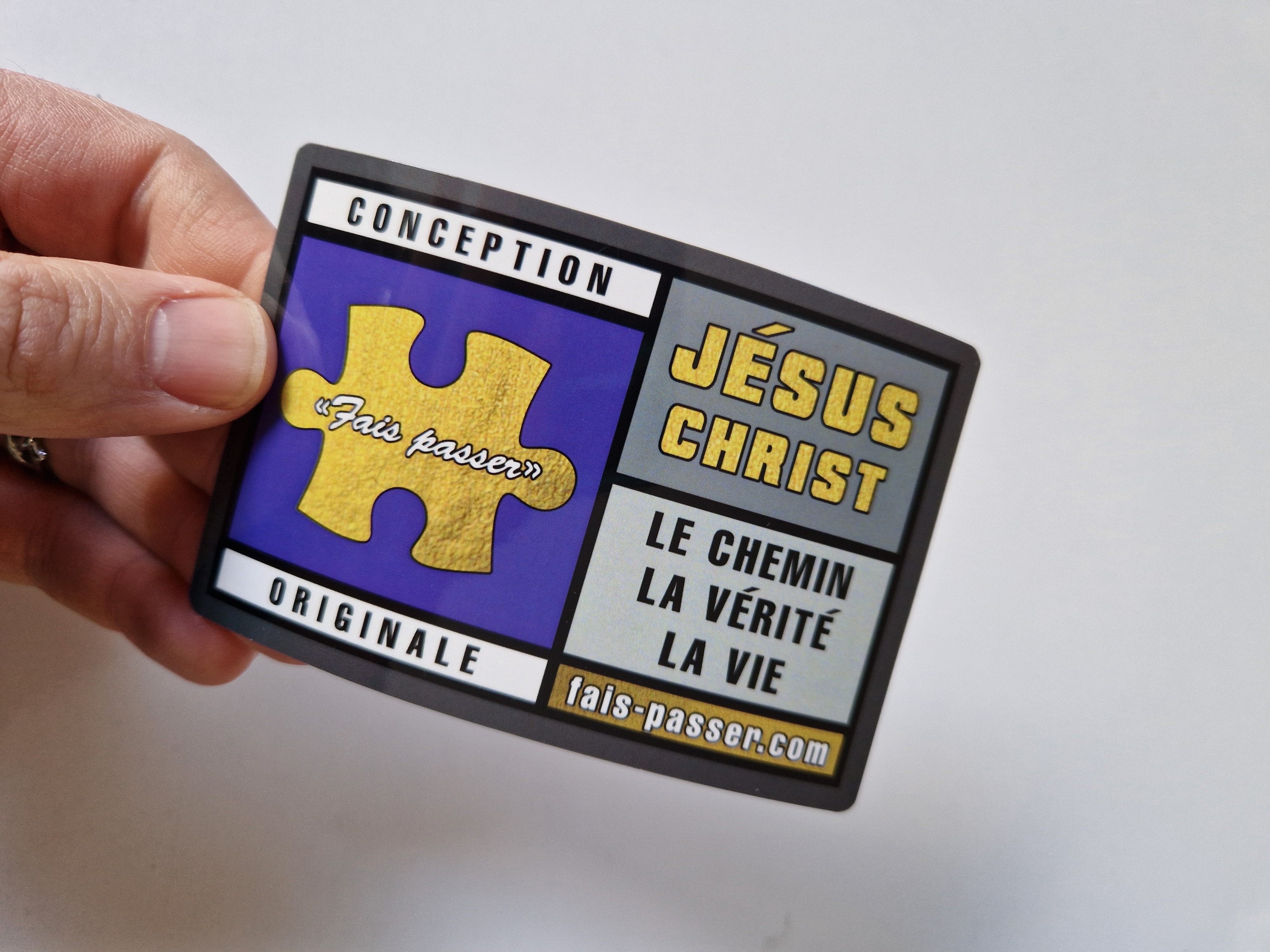 Autocollant Jésus-Christ Conception Originale