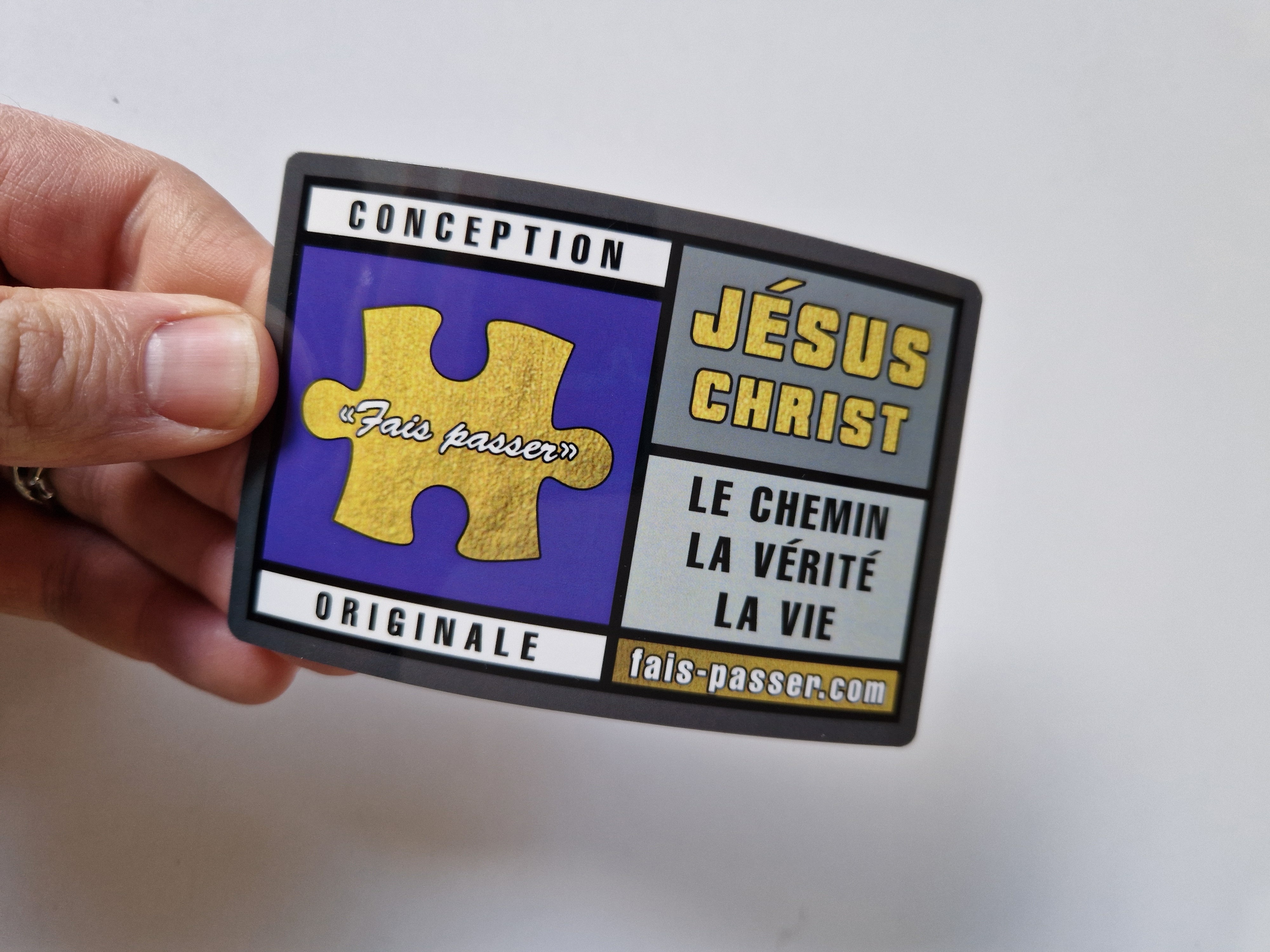 Autocollant Jésus-Christ Conception Originale