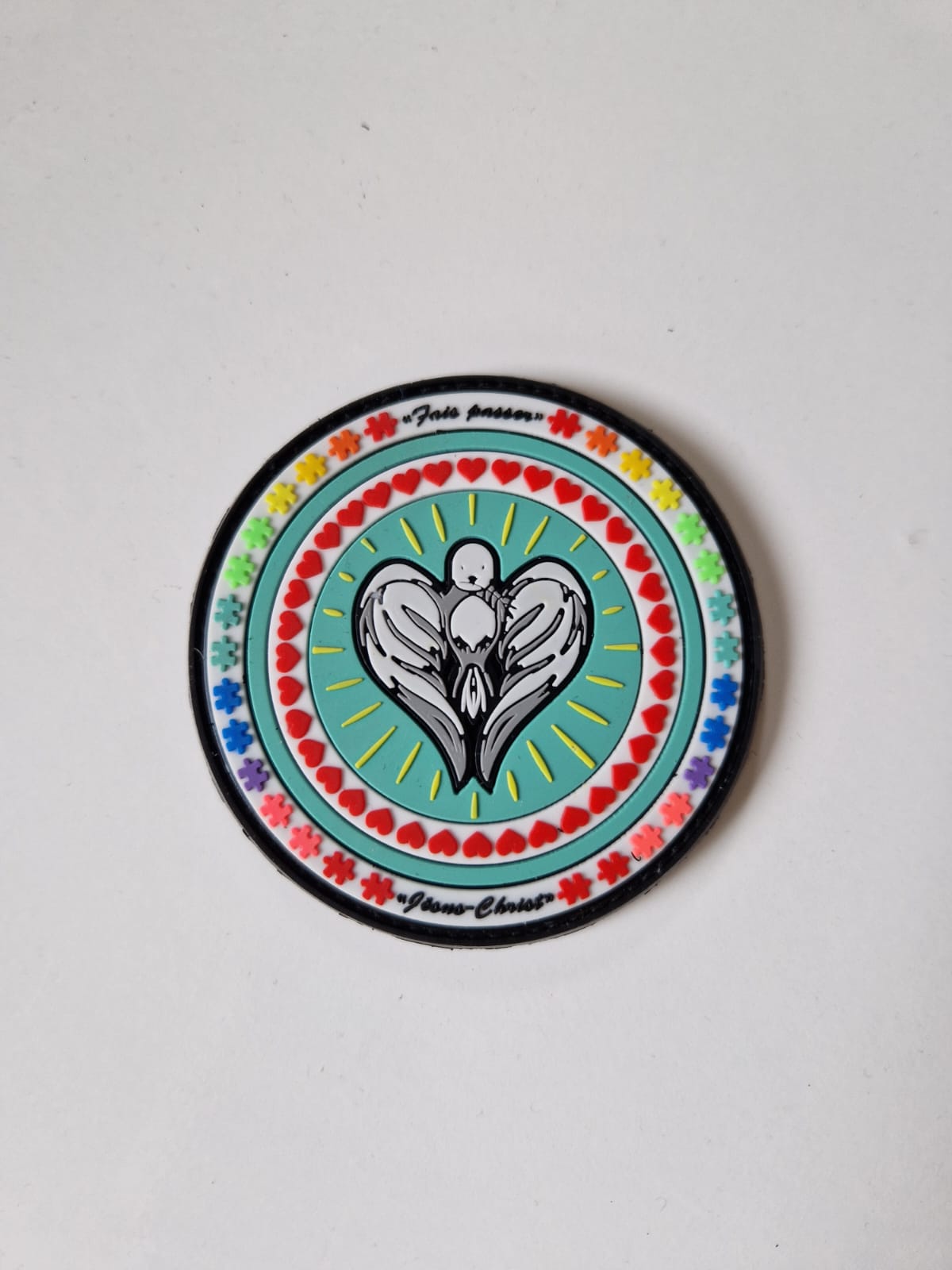 Badge Coeur-Colombe